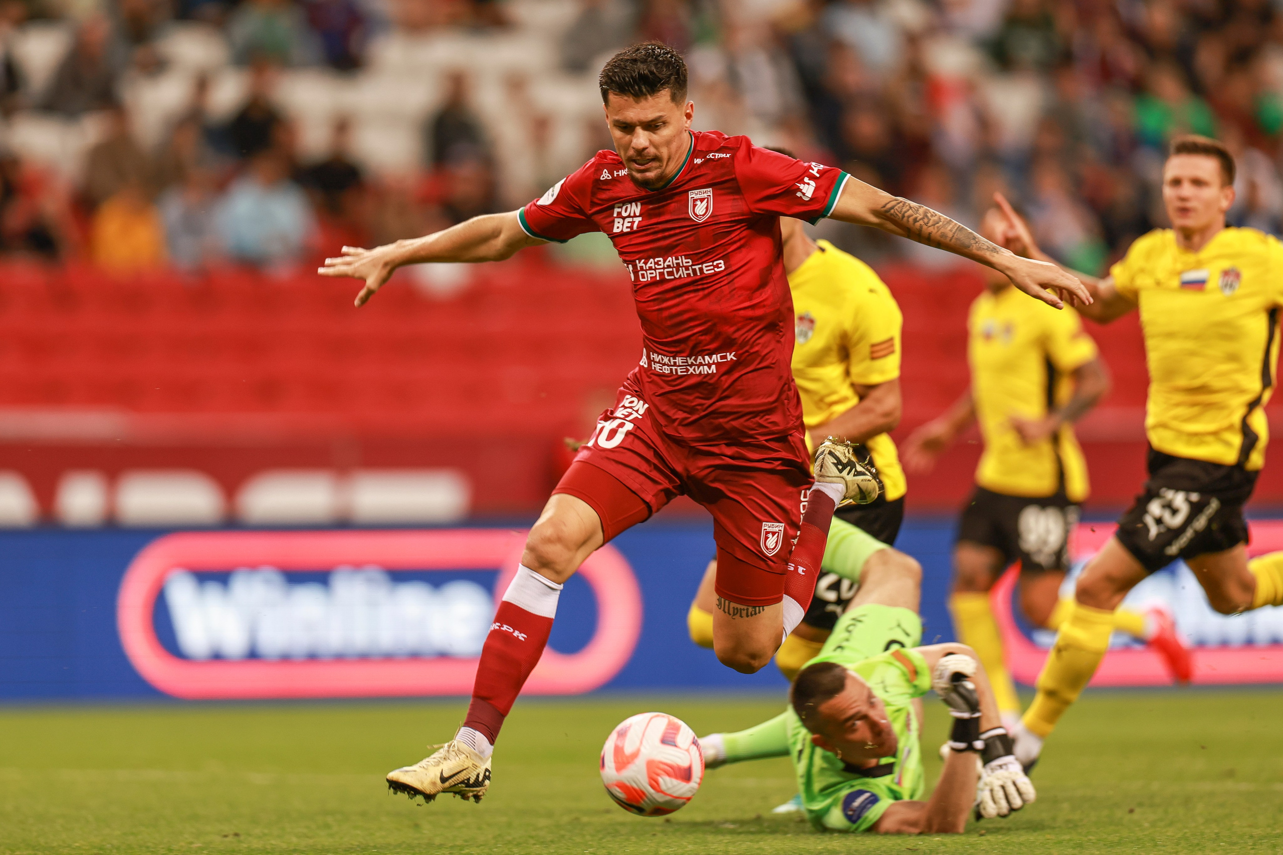 ФК Рубин — ФК Химки. Спортивный репортажный фотограф Казань Нафис Сиразетдинов
