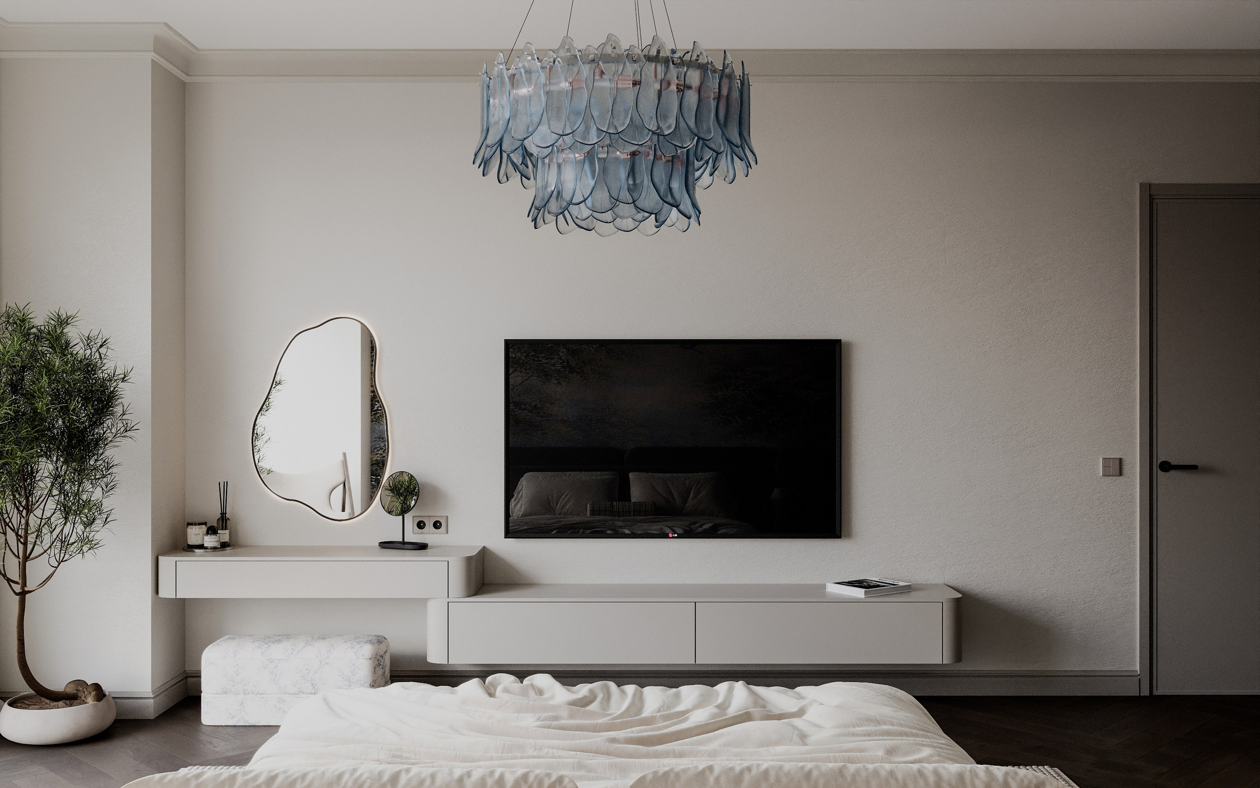 Bedroom. 3D визуализация интерьеров — Ирина
