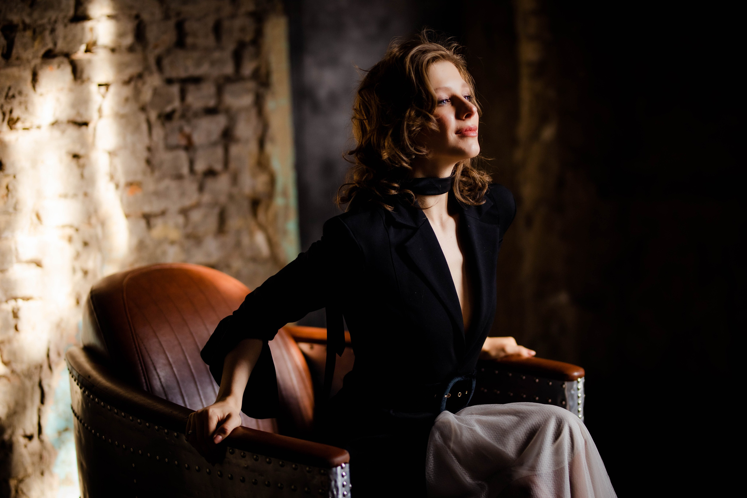 Женское. ЧБ Фотограф Ольга Лесли