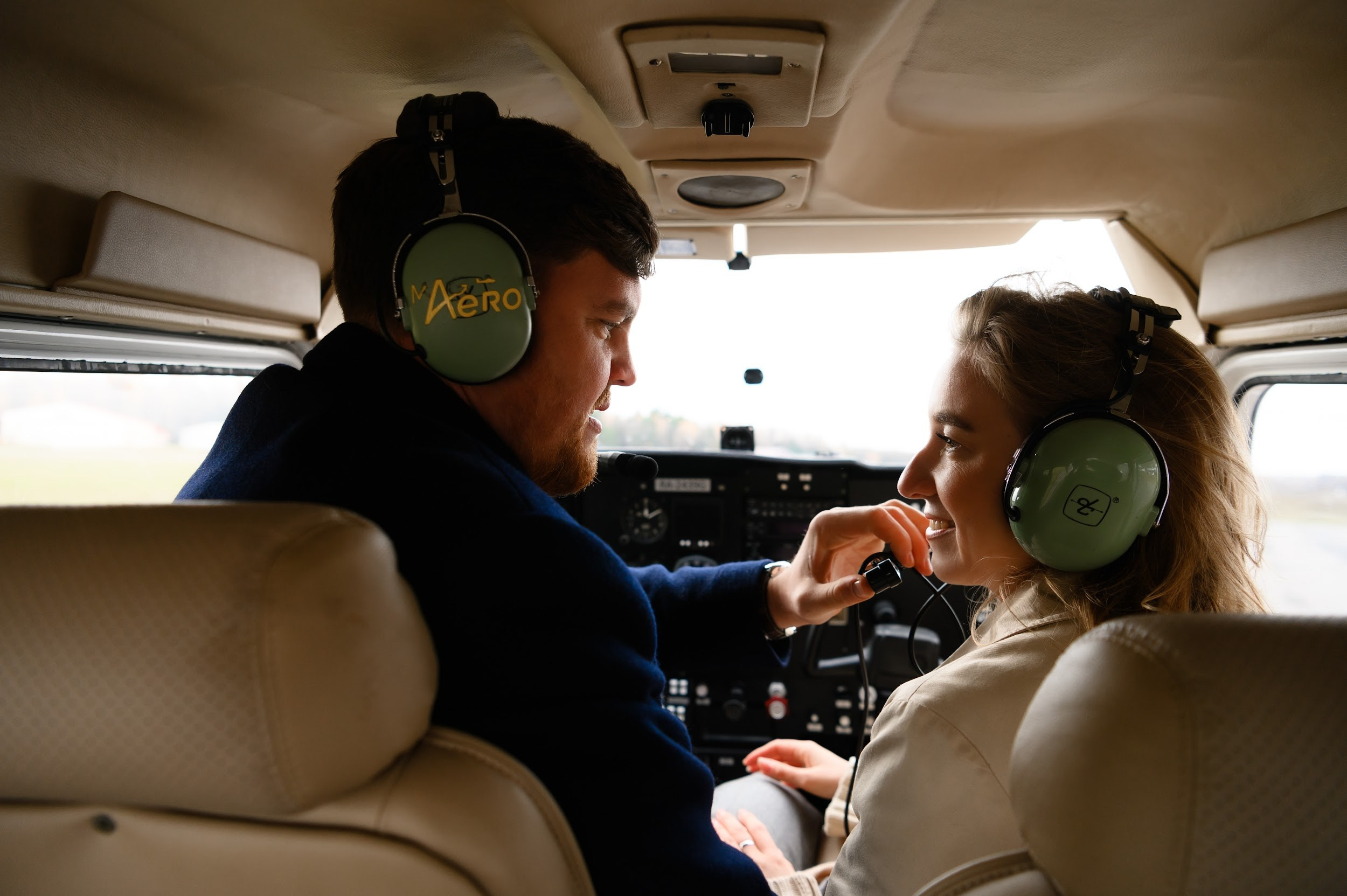 Love-story. Самолёт. Фотограф Марина Росси