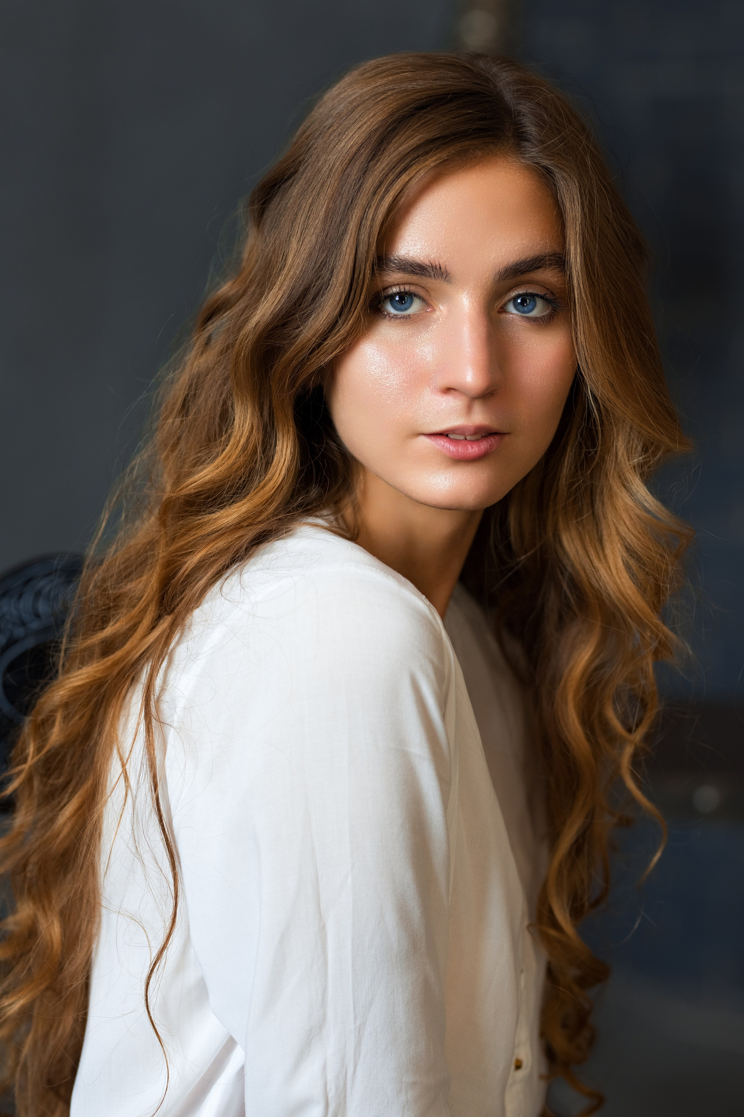 Фотосет с Дианой в интерьерной студии и в парке для «себя»