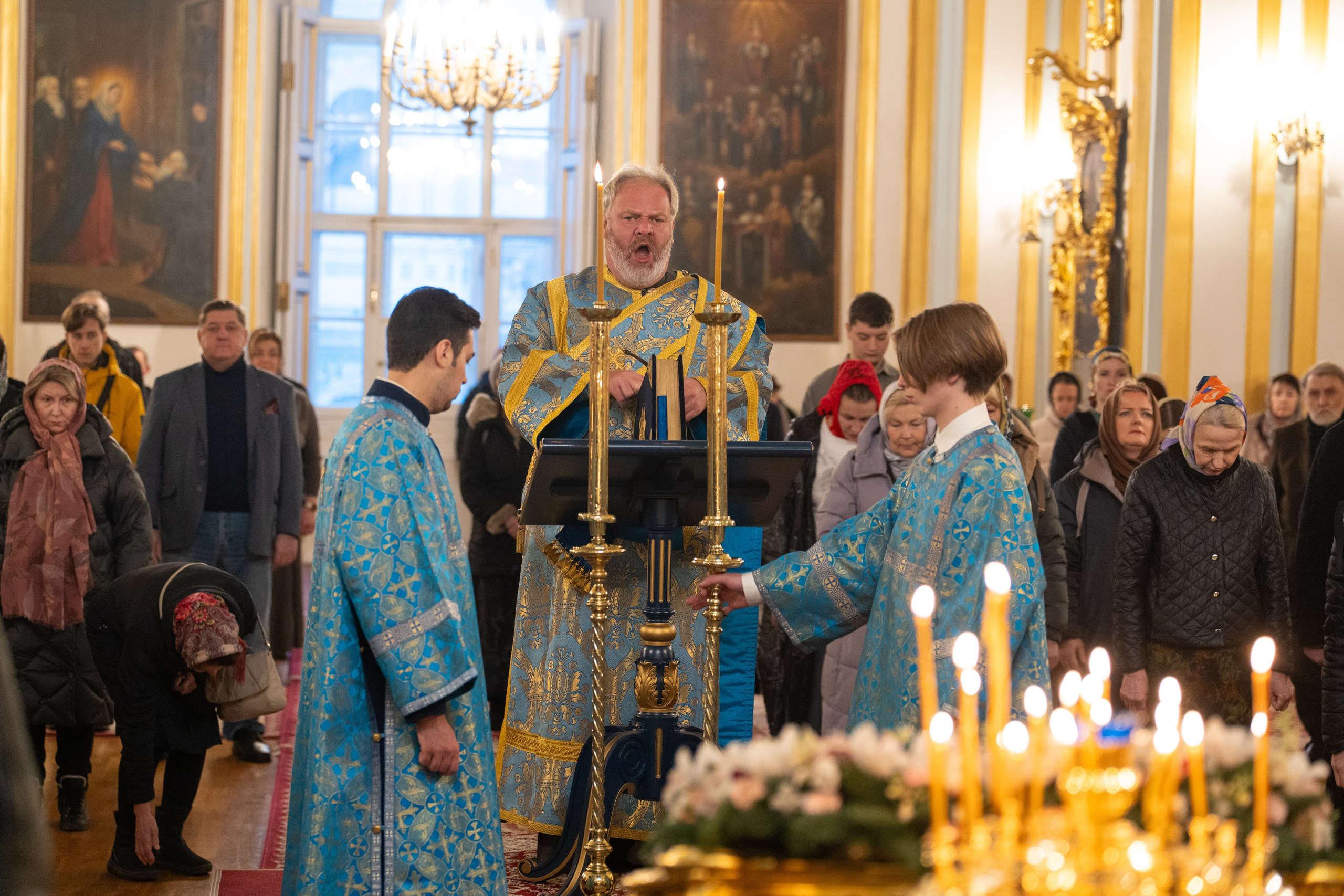Неделя 26-я по Пятидесятнице. Попразднство Введения. Вмц. Екатерины. НИКОЛО-БОГОЯВЛЕНСКИЙ МОРСКОЙ СОБОР
