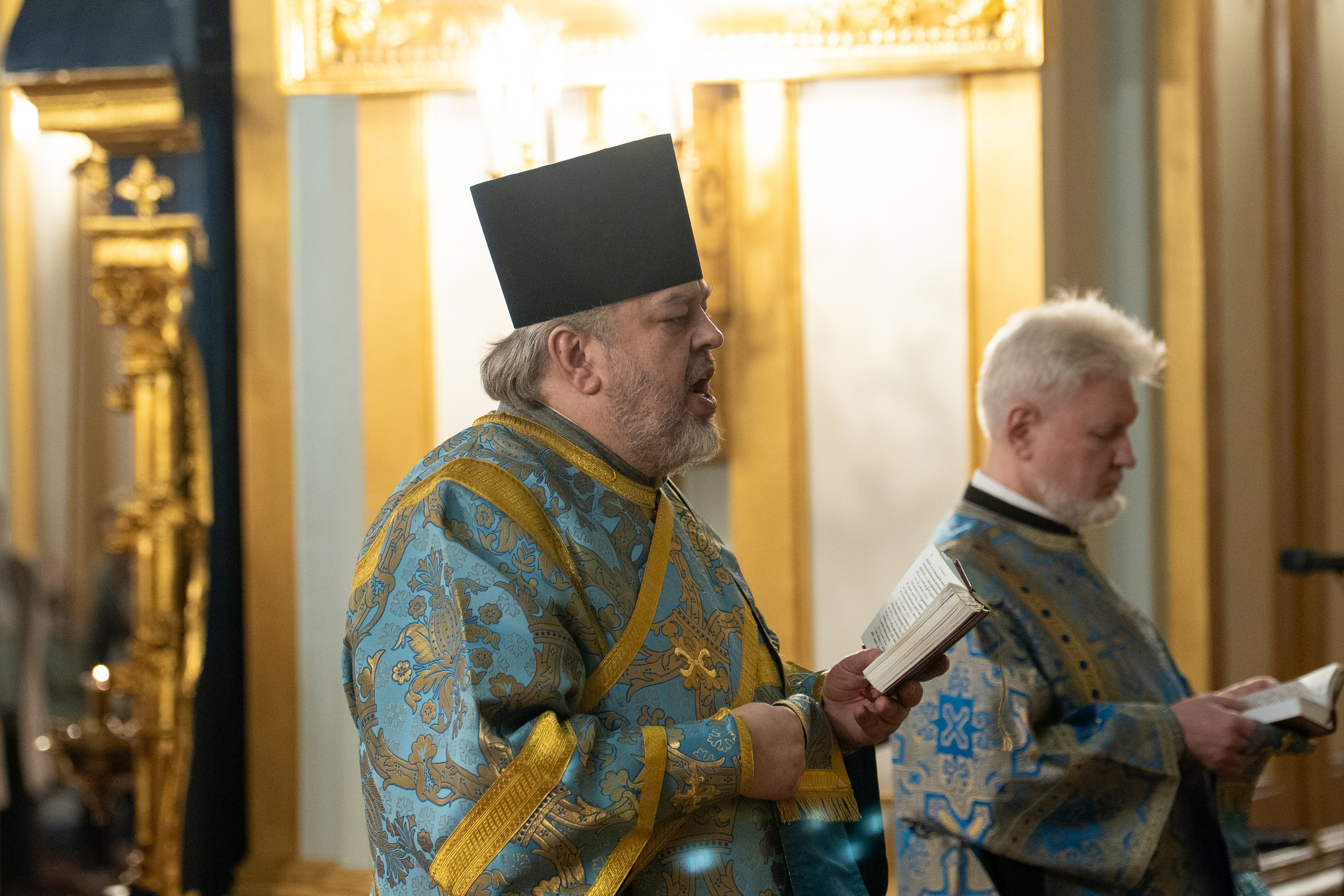 Утреня с акафистом Пресвятой Богородице. НИКОЛО-БОГОЯВЛЕНСКИЙ МОРСКОЙ СОБОР