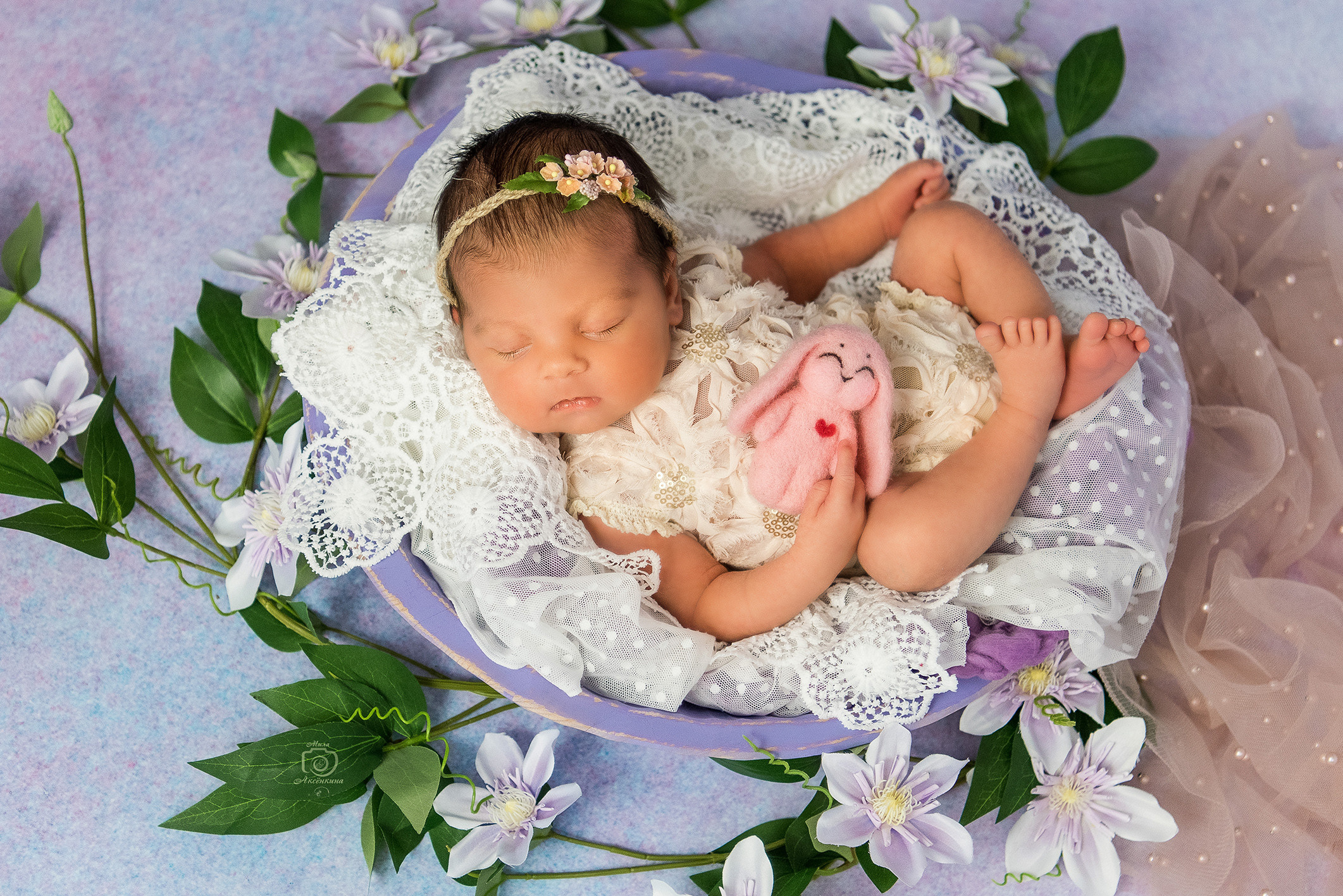 Портфолио новорожденных. Фотограф в Нефтеюганске Мила Аксёнкина