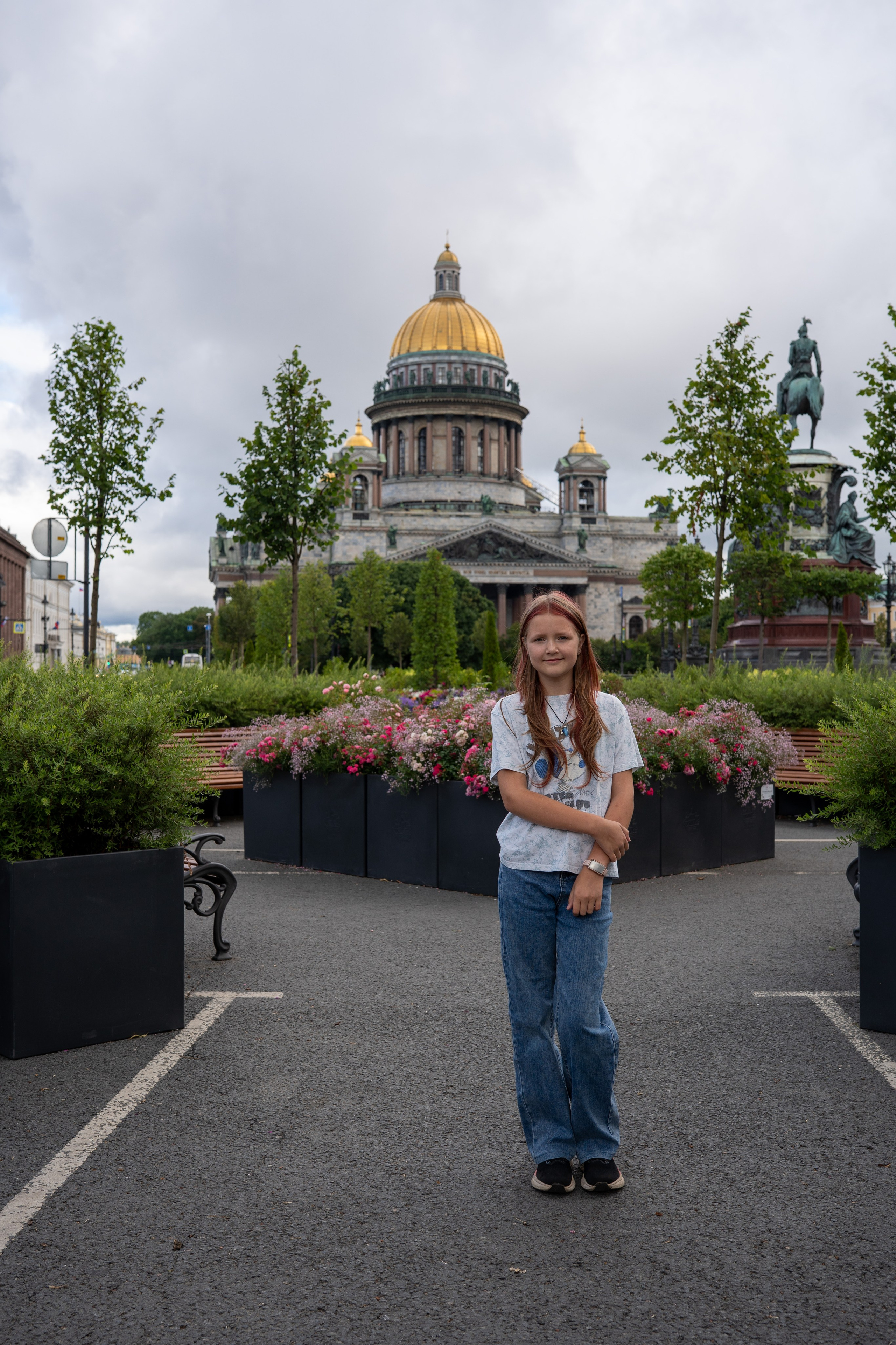 Семейная фотосессия по достопримечательностям Питера. Студийный и портретный фотограф в САНКТ-ПЕТЕРБУРГЕИрина Махаон