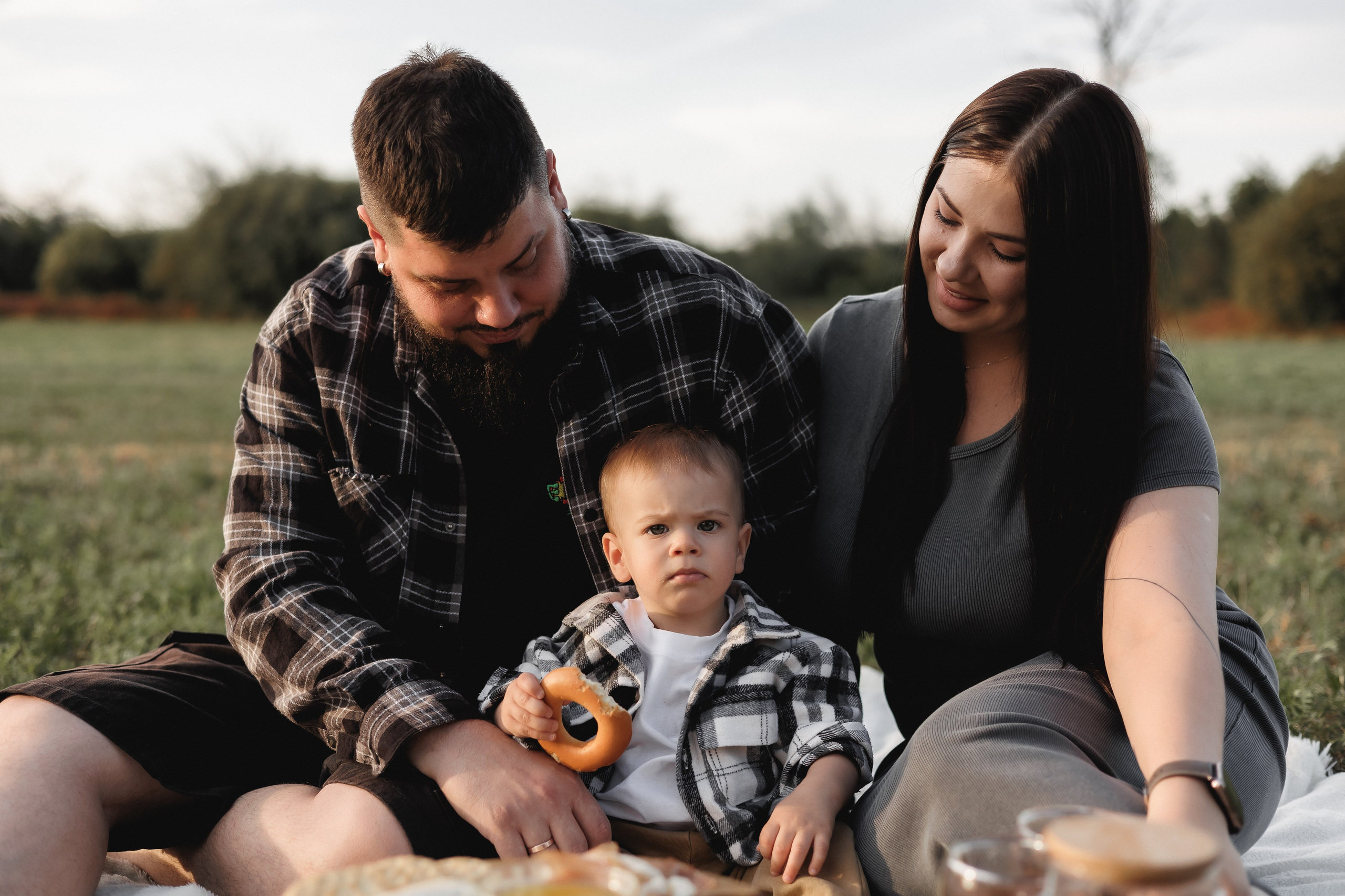 Яна, Игорь и Никитка. Фотограф в Волгограде — Александра Искандерова