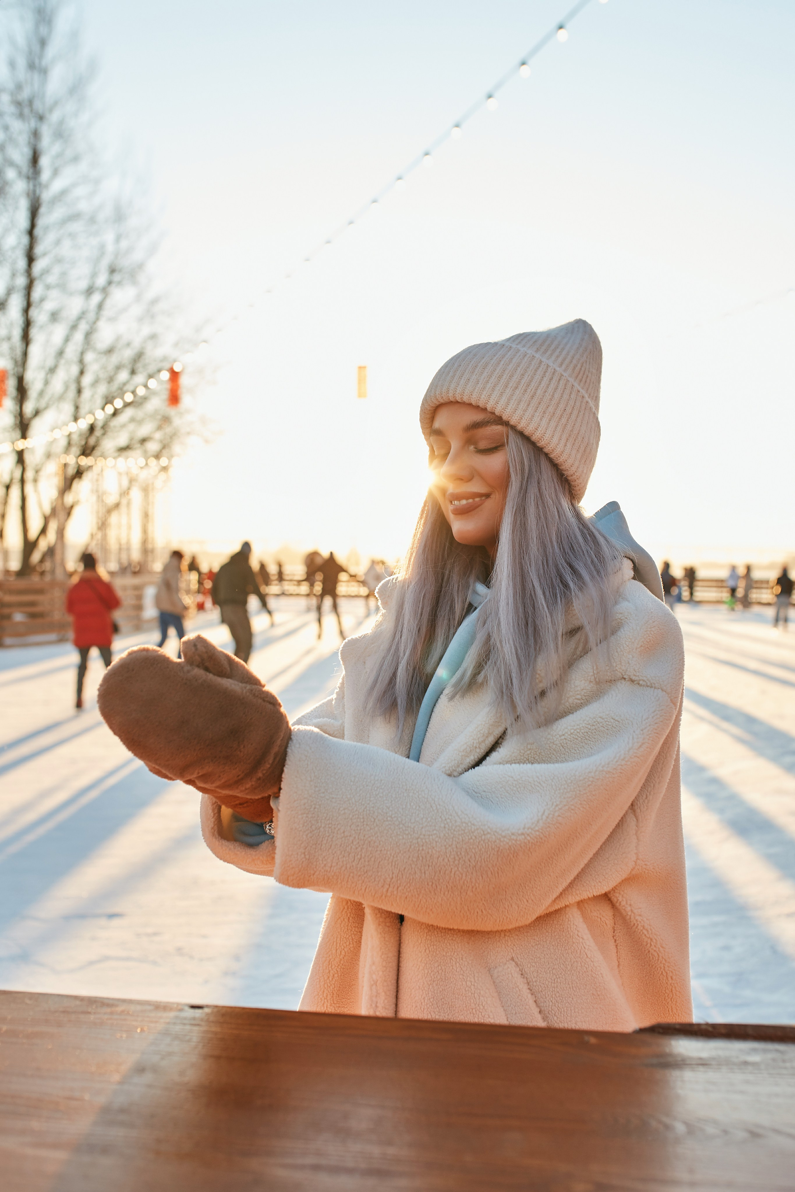 Портреты на катке. Фотограф в Санкт-Петербурге и ретушер Рита Петрищева