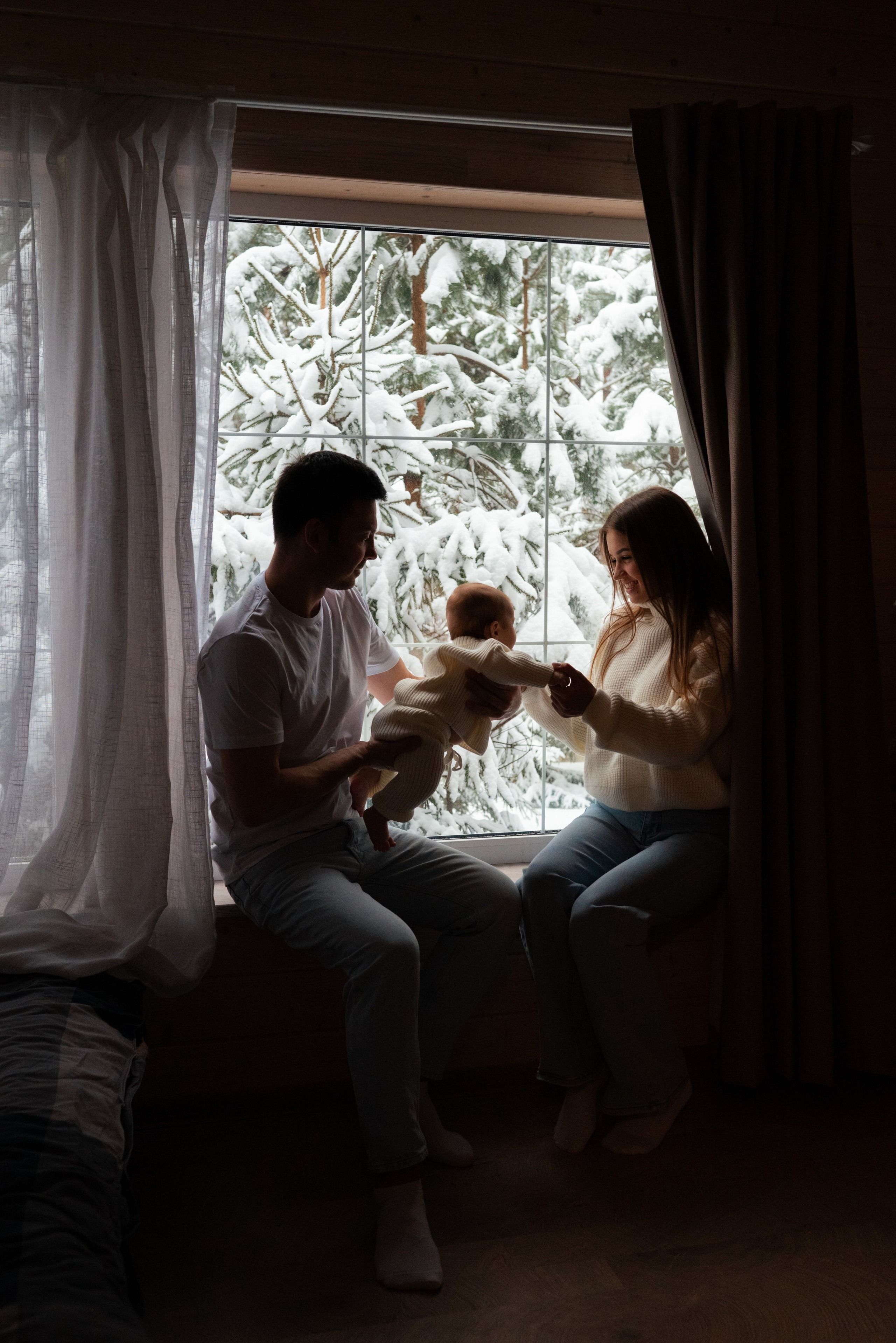 Сергей, Виктория и Есения. Семейный фотограф Юлия Власова