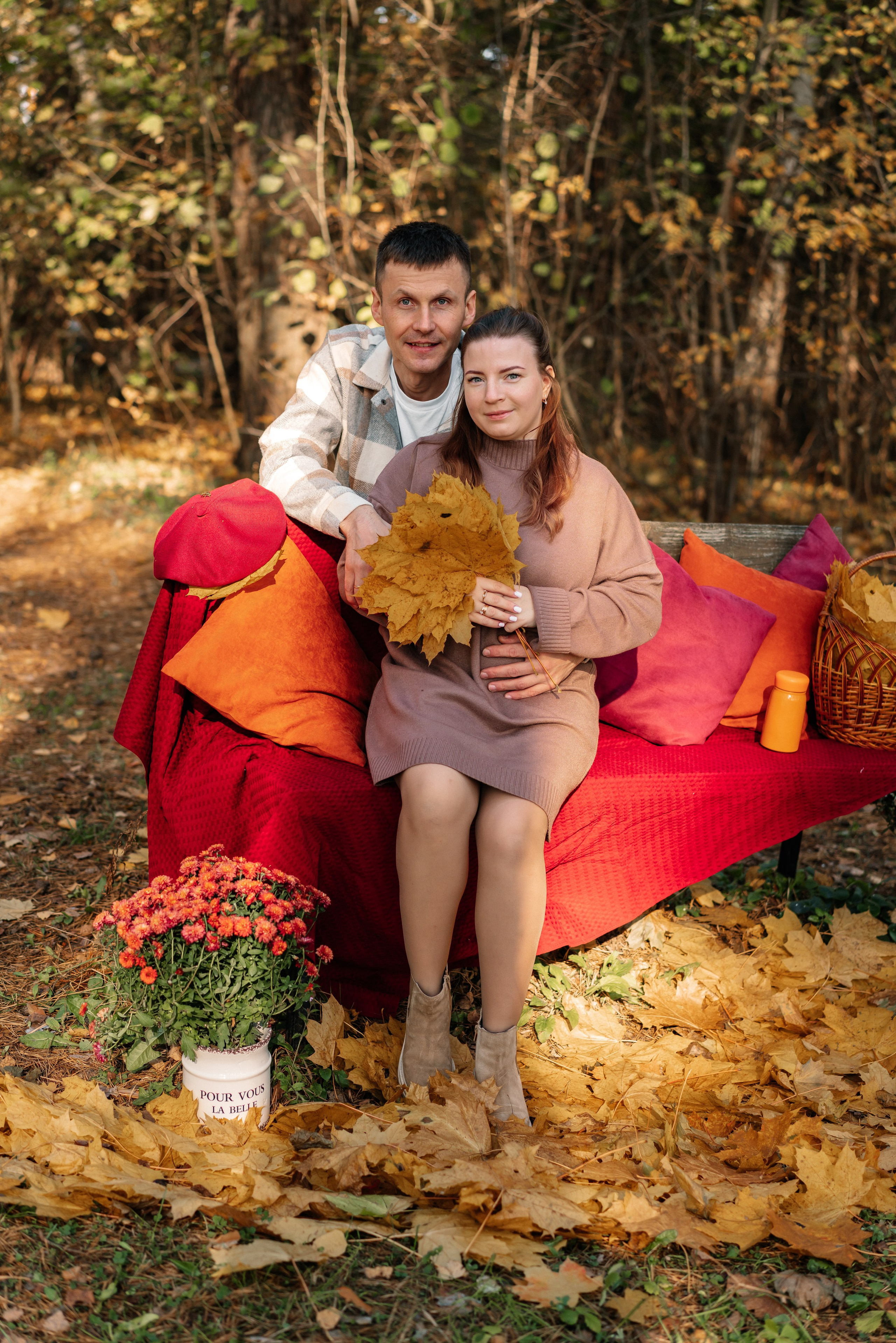 Осенняя фотосессия. Семейный фотограф Одинцово Москва Наталия Черенкова