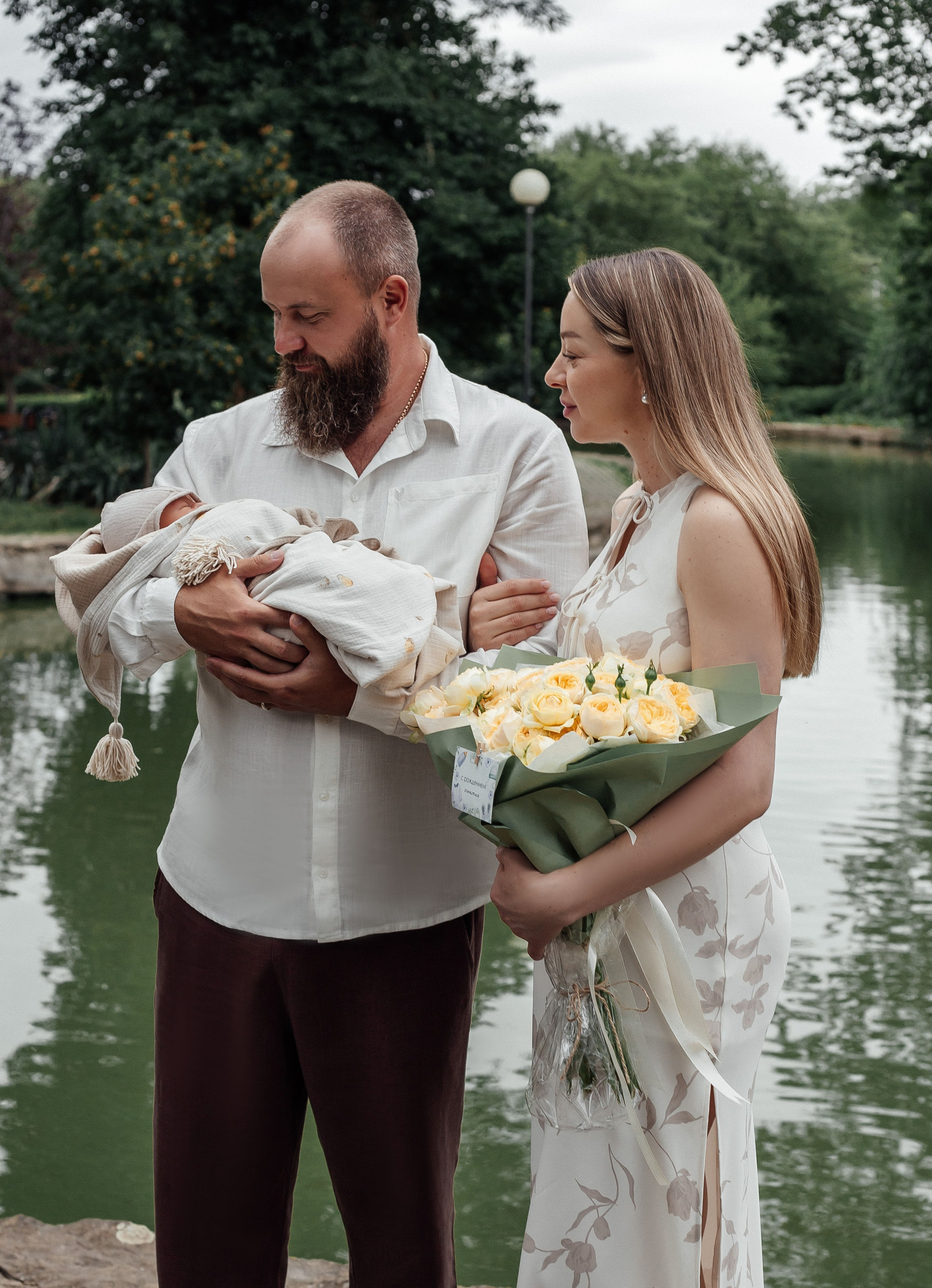 Выписка из роддома. Фотограф Алина Галатова в Краснодаре