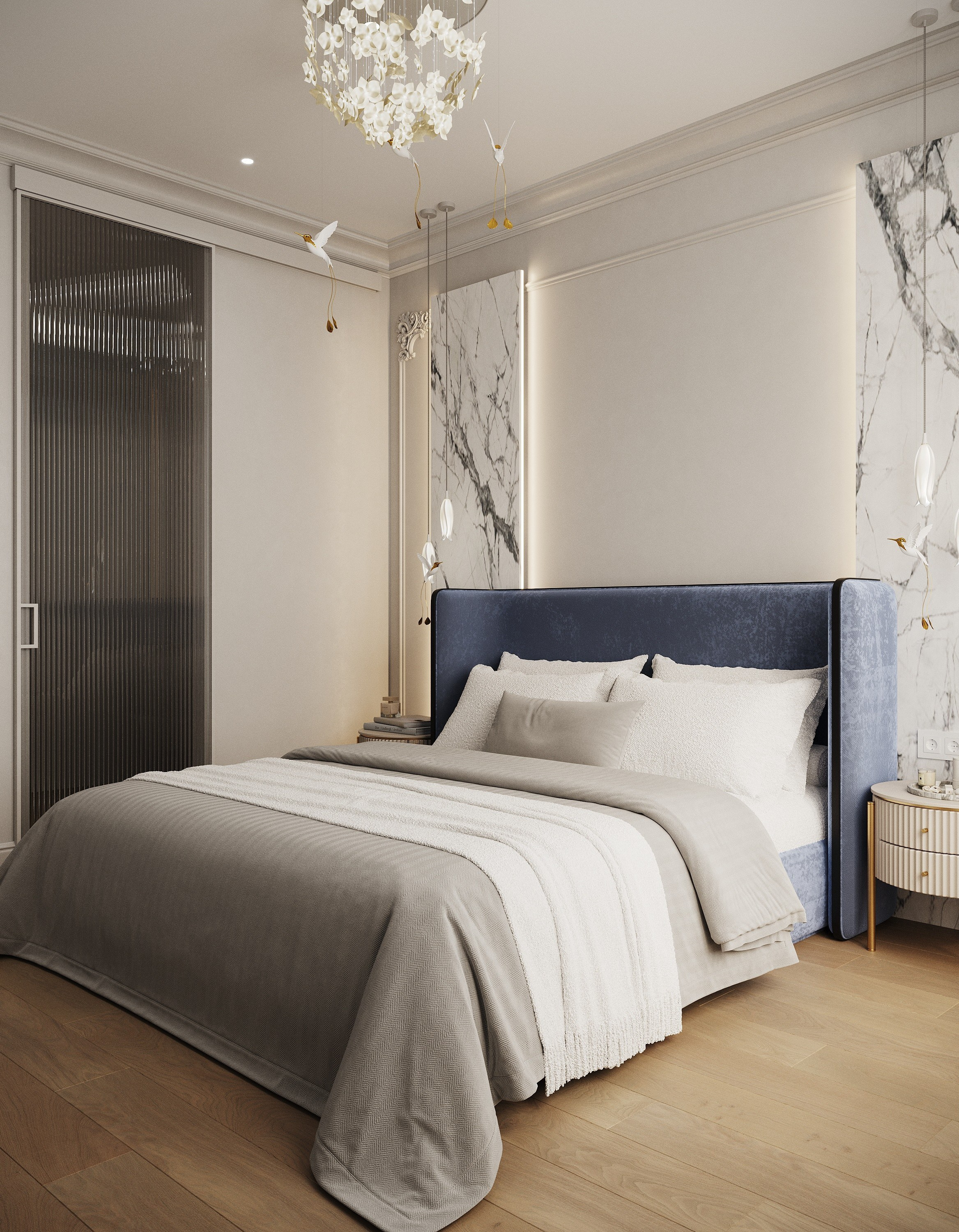 MSK | West Garden 105 м². 3d визуализатор Анастасия Науменко