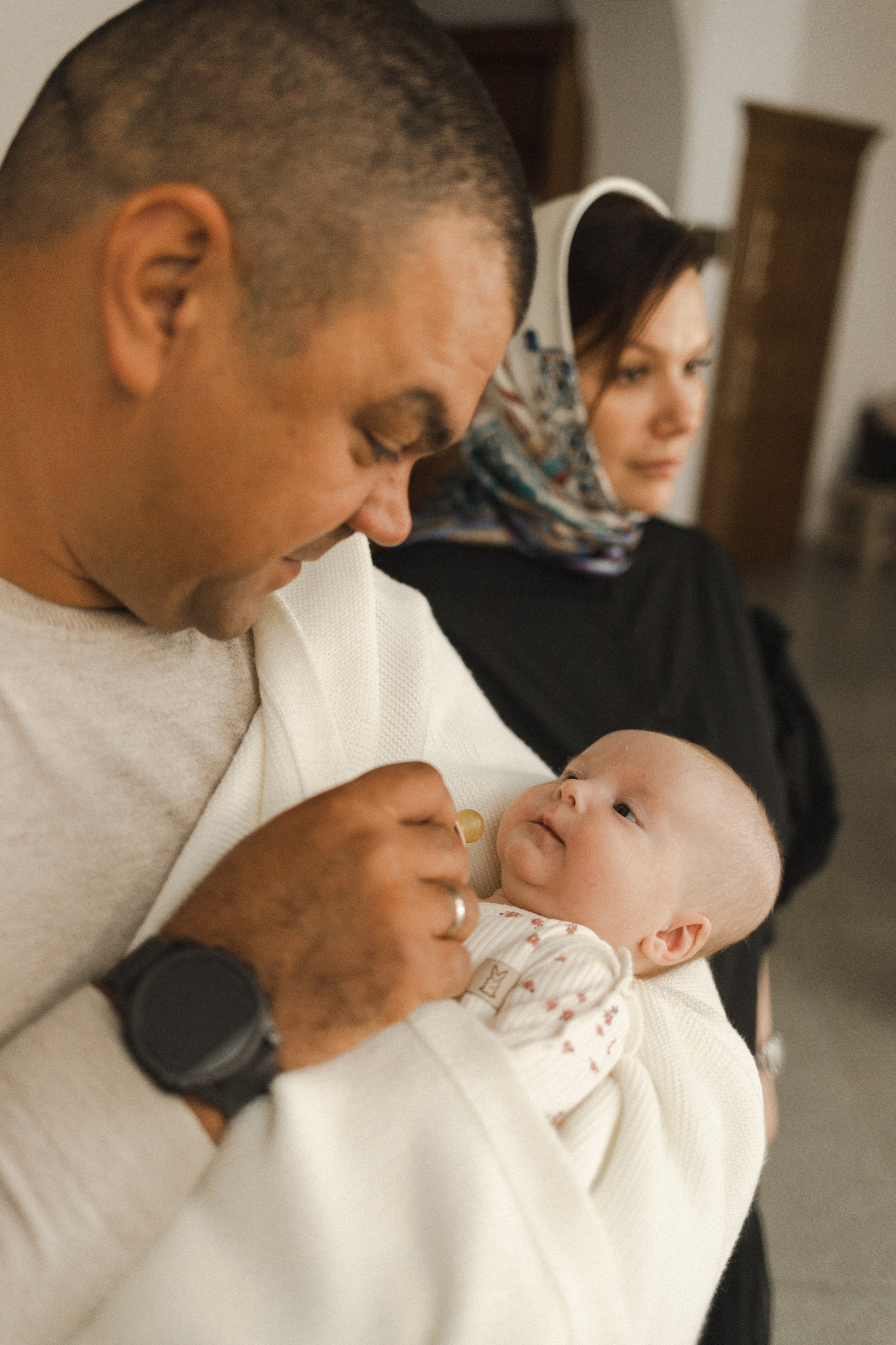 Крещение Стефании. Семейный фотограф в Москве