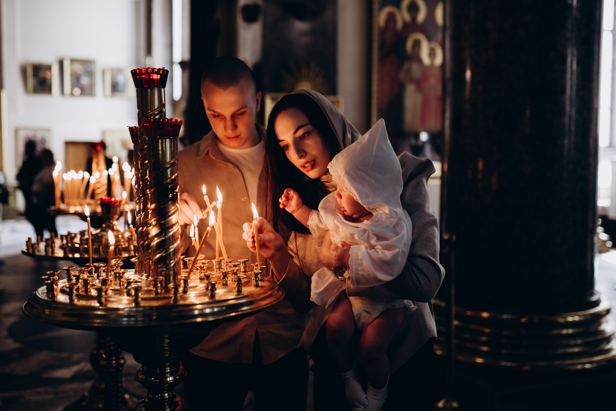 Крещение в Казанском соборе. Фотограф Санкт-Петербург Князева Елизавета