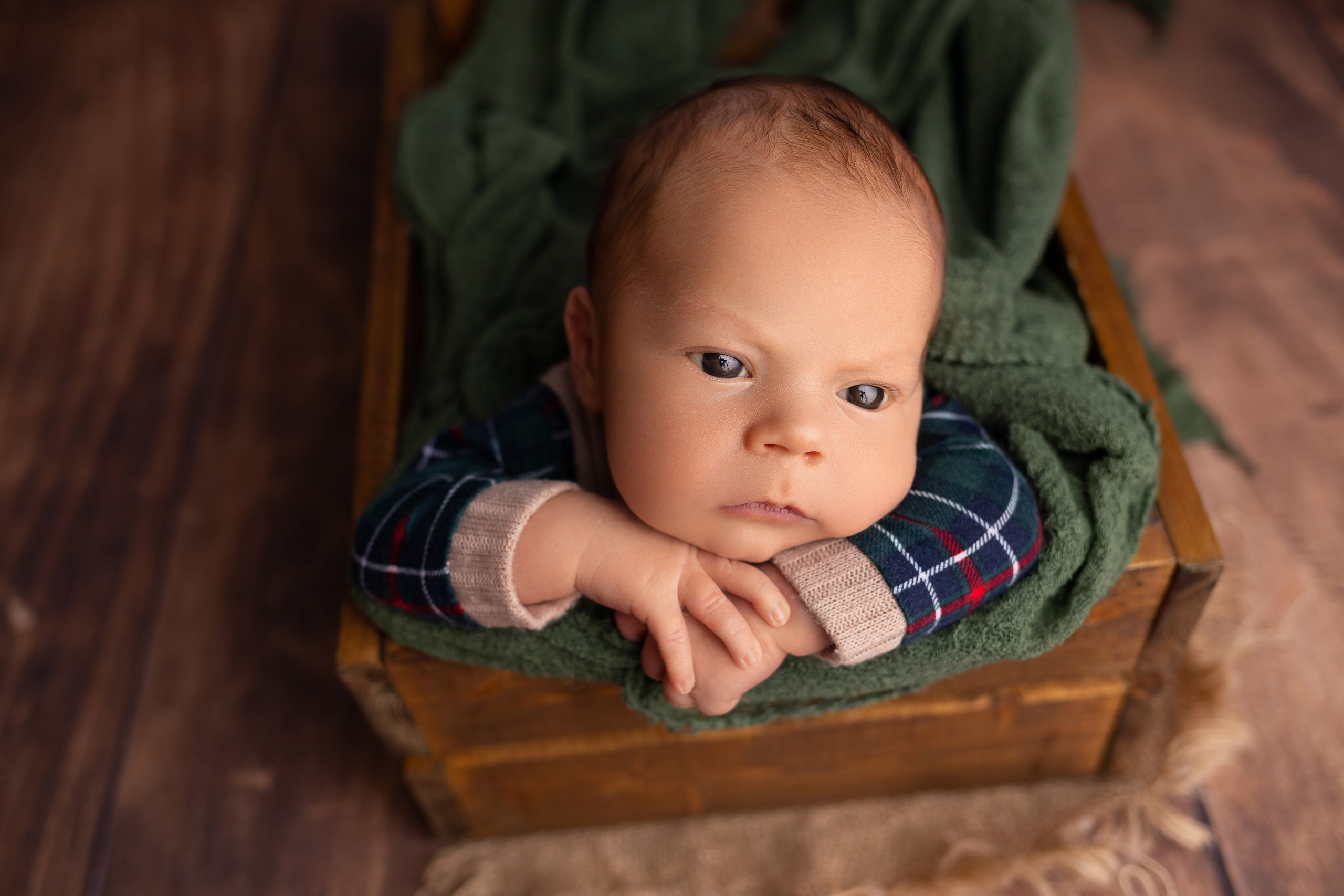 Классическая фотосессия малыша. Фотограф новорожденных малышей в Омске и Омской области Эльвира Камаева