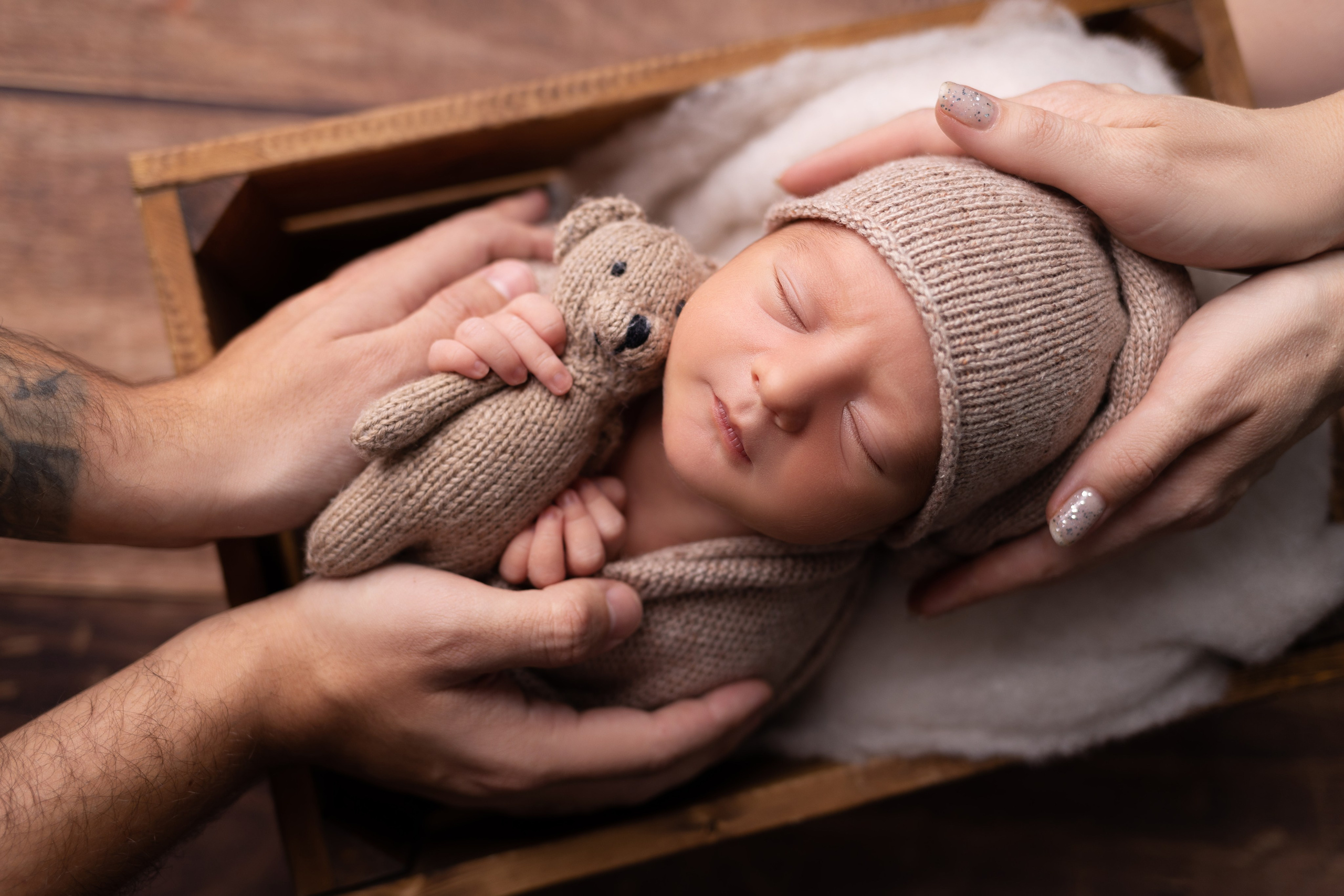 Классическая фотосессия малыша. Фотограф новорожденных малышей в Омске и Омской области Эльвира Камаева
