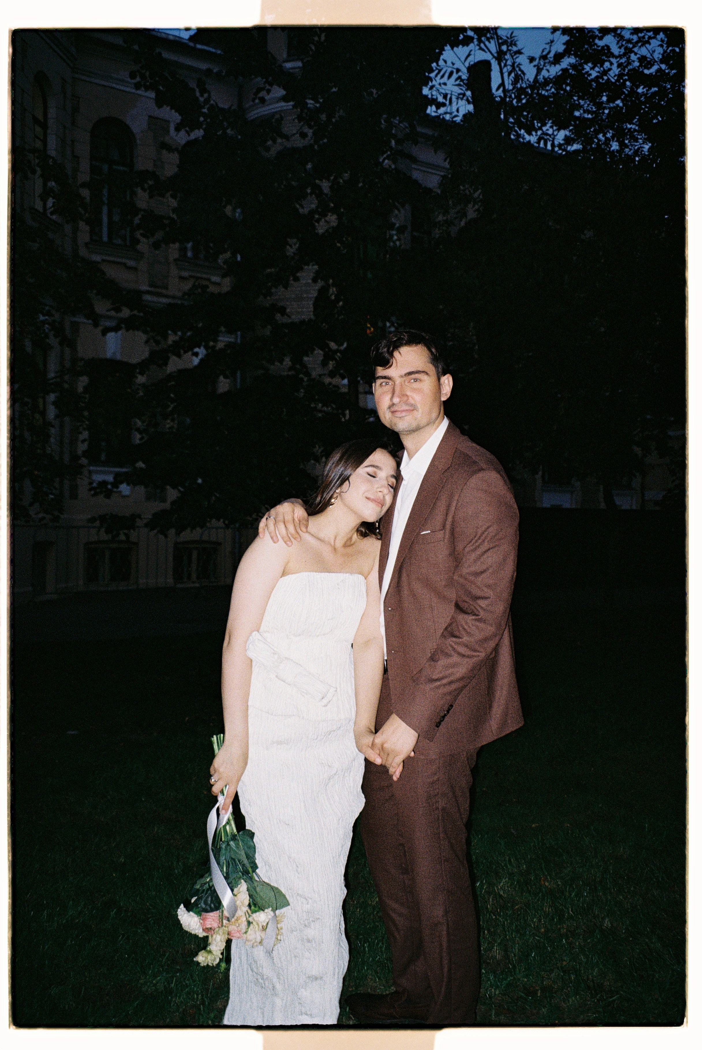 На плёнку (Люба и Максим). Фотограф в Москве — Евгения Прокопенко