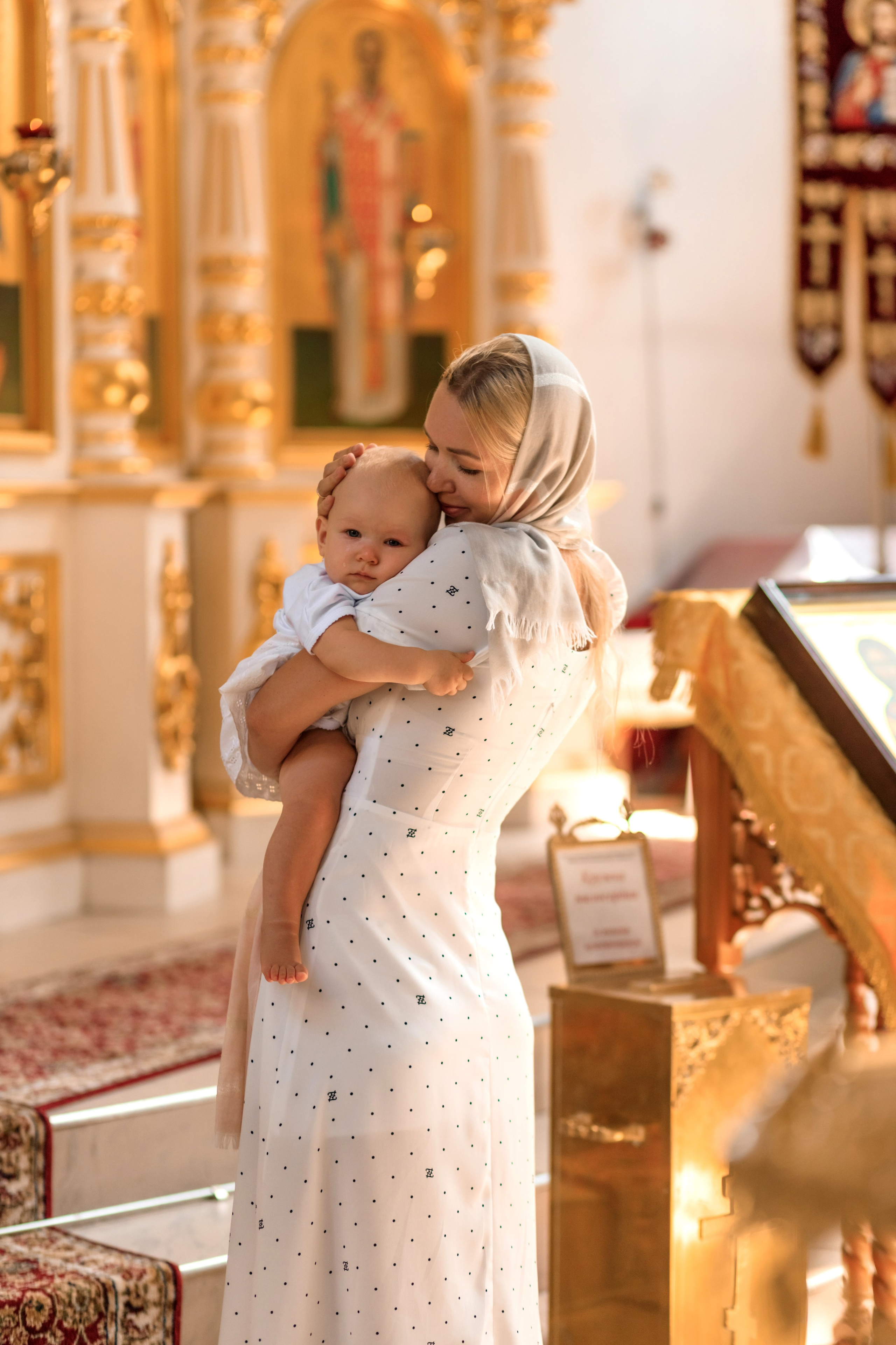 Крещение Анны. Семейный и детский фотограф в Краснодаре Элона Литвинова
