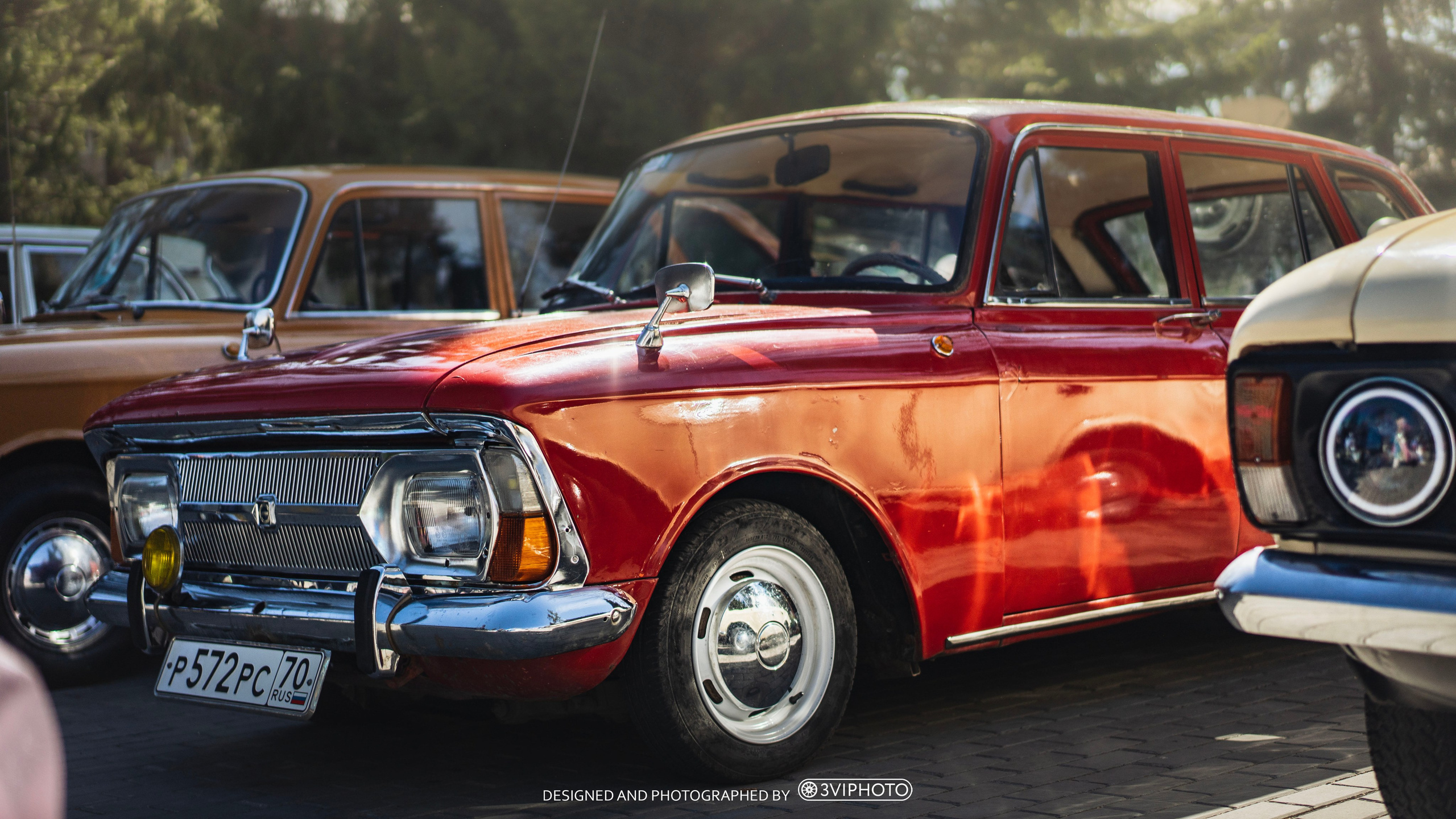 РЕТРОПАРАД АВТО 1 МАЯ. Автомобильный фотограф 3VIPHOTO #Томск