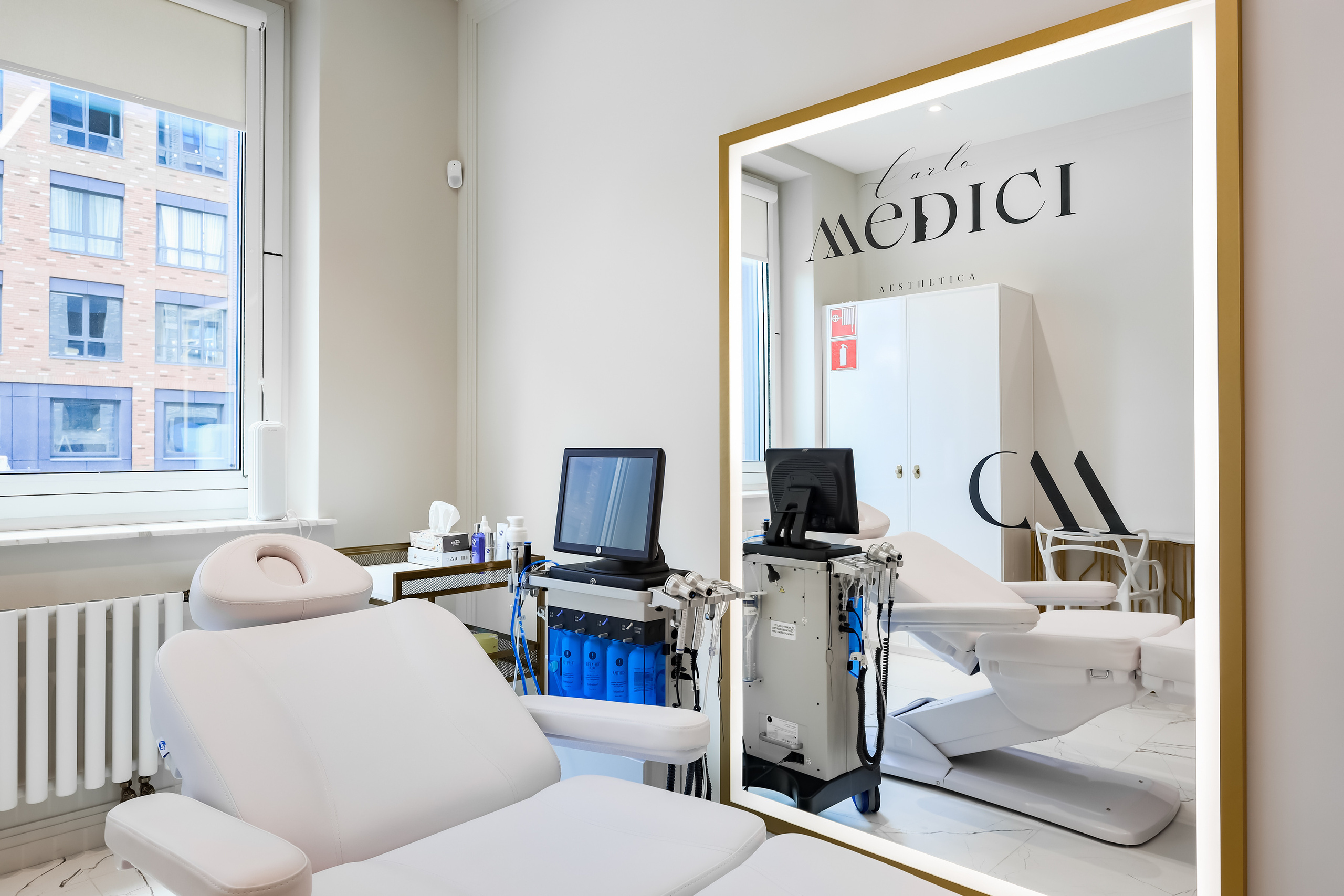 Съемка интерьера для косметологии Carlo Medici Aesthetica. Интерьеры, Контент, Портреты | Фотограф в Москве Дани Терно