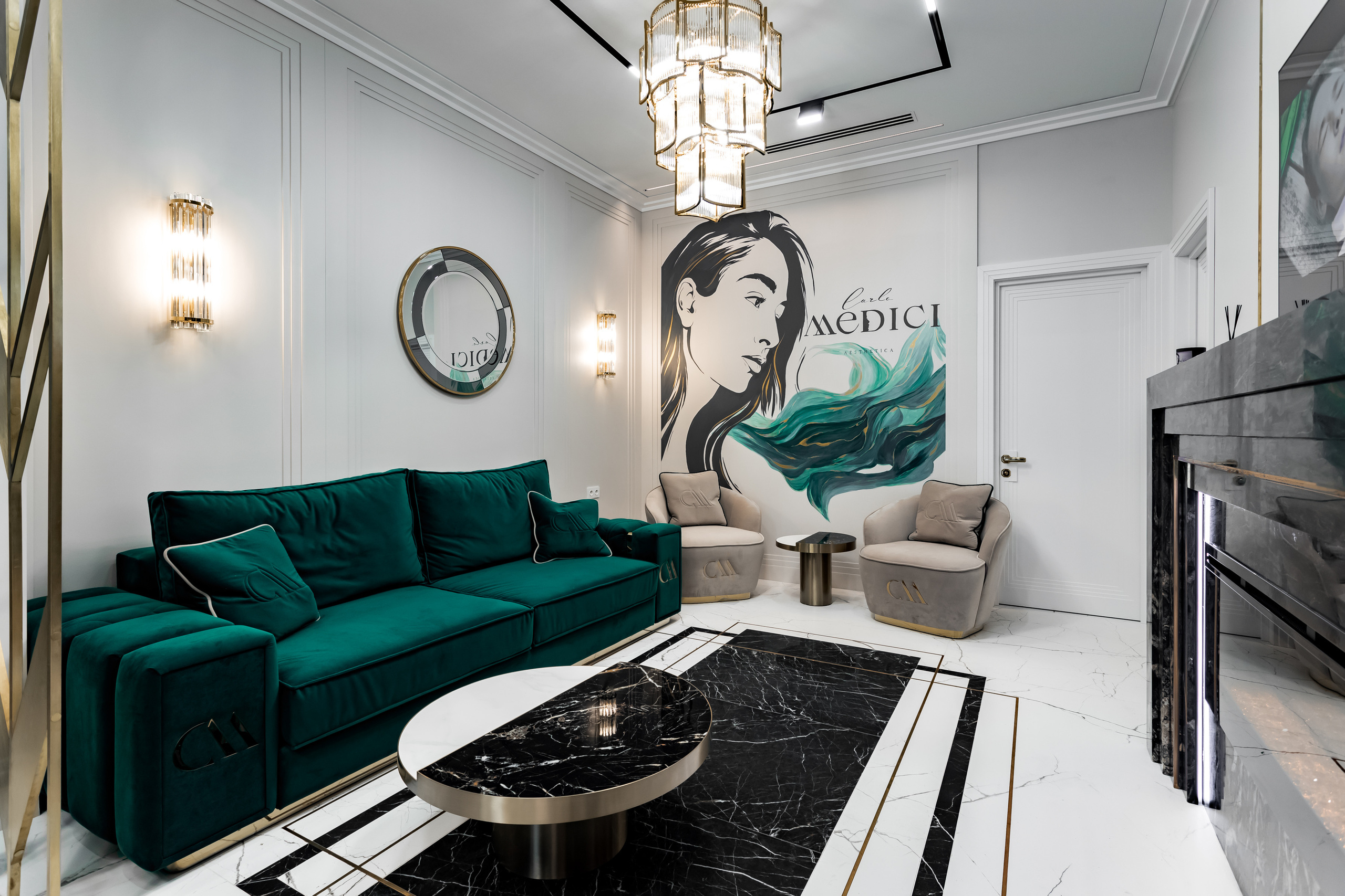 Съемка интерьера для косметологии Carlo Medici Aesthetica. Интерьеры, Контент, Портреты | Фотограф в Москве Дани Терно