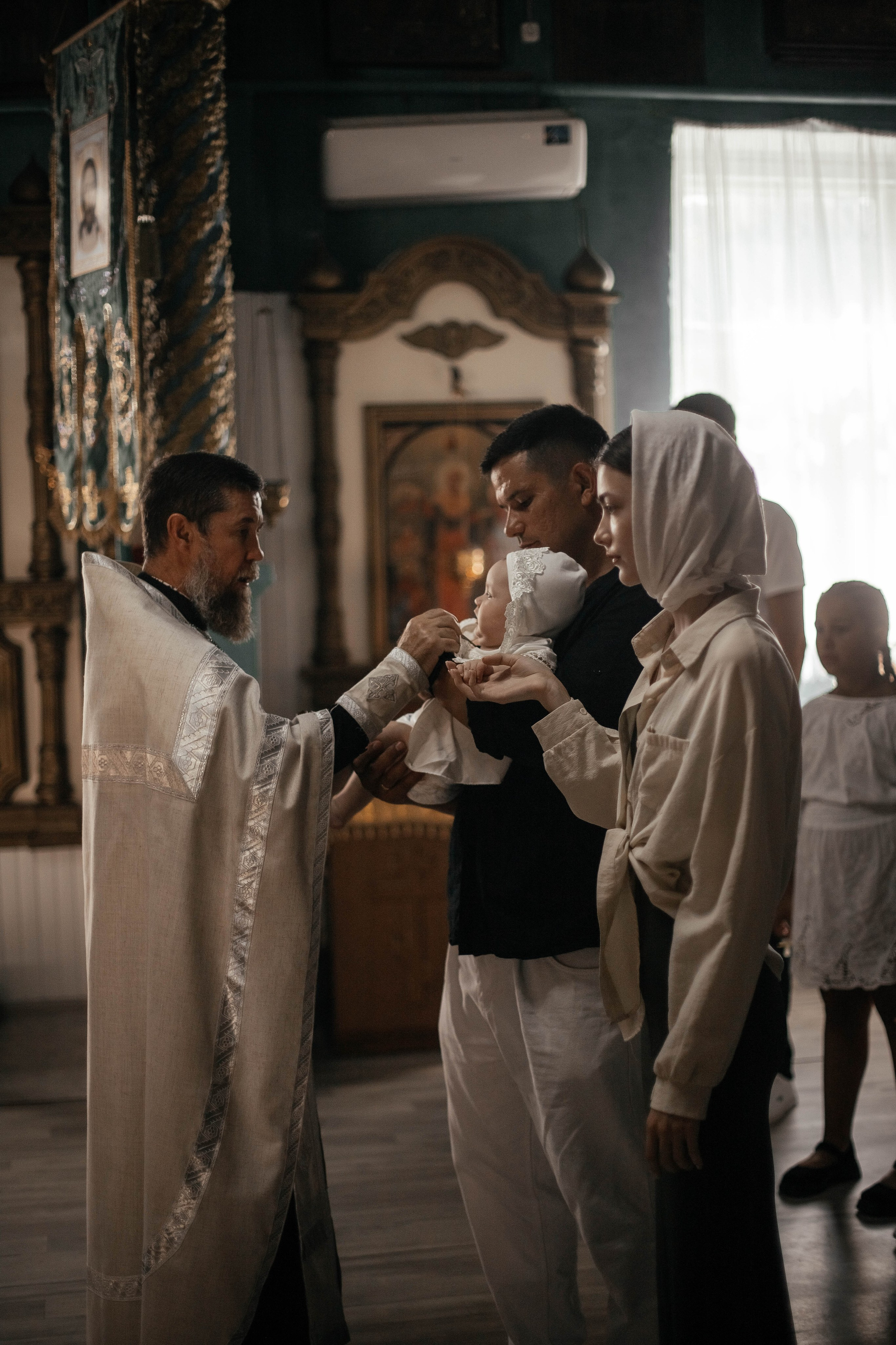 Таинство Крещения Мирославы. Фотограф Сальск Катерина