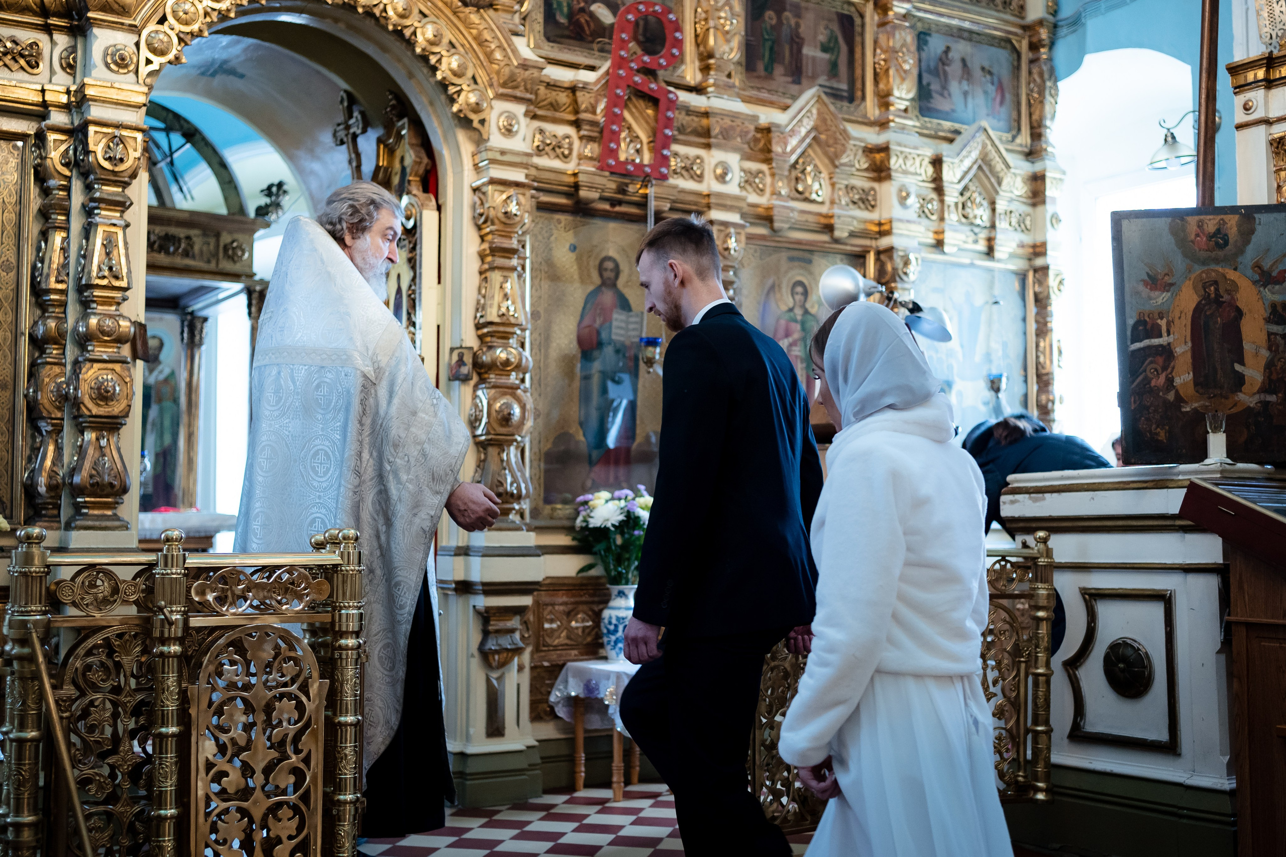 Венчание Анны и Олега. Семейный фотограф Варвара Сорока в городе Москве