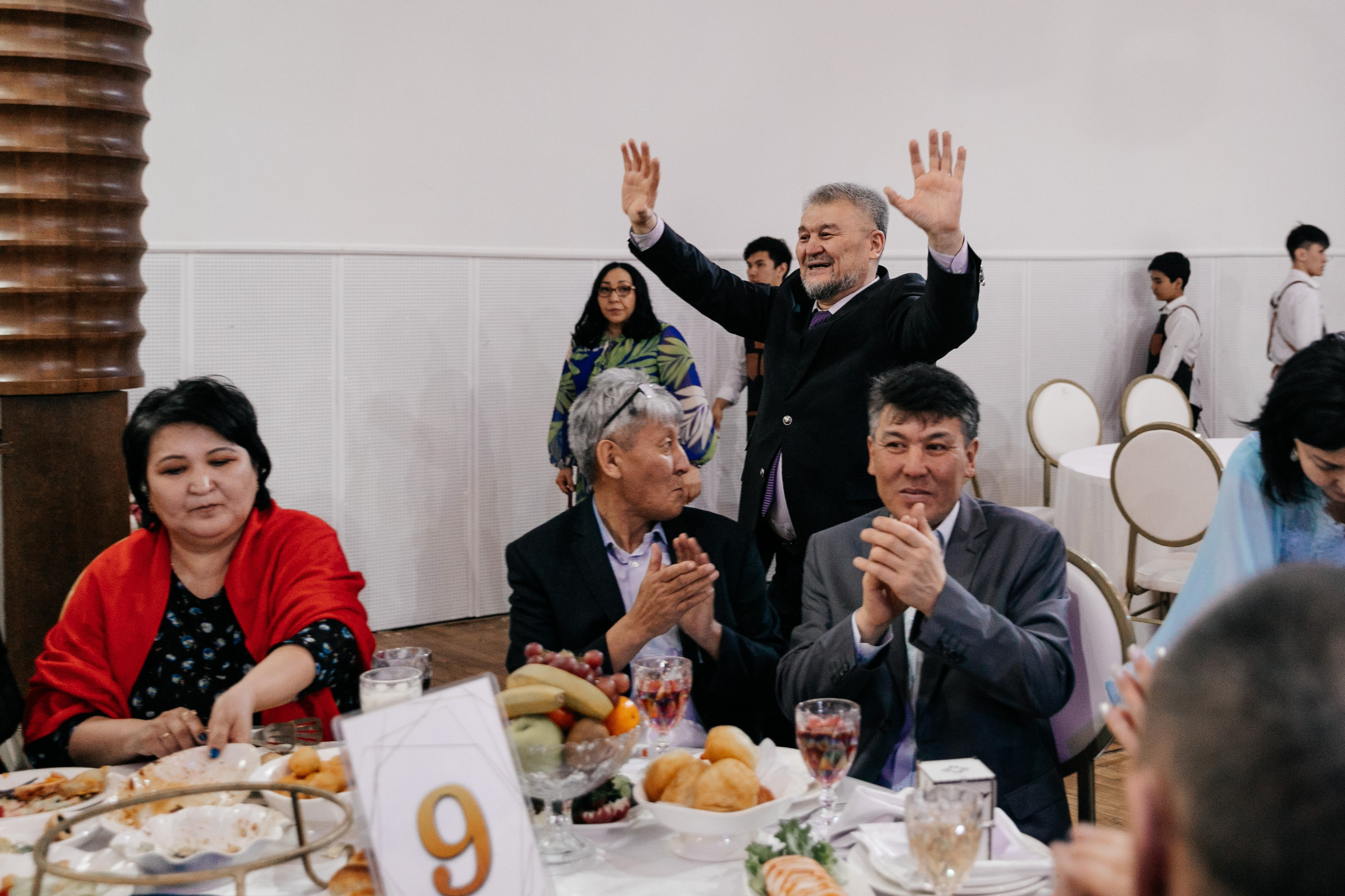 Свадебный банкет Абылайхан и Меруерт. Akkanatart.kz