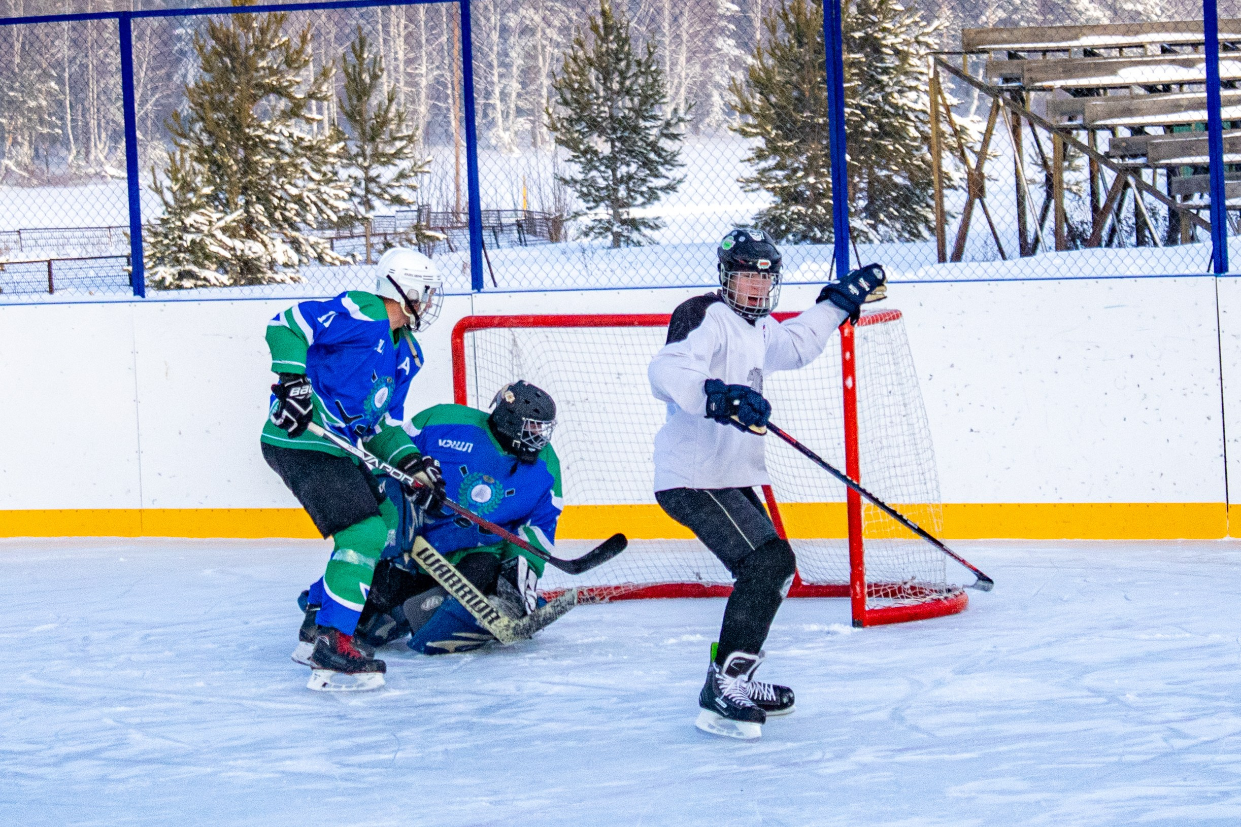 Хоккей г.п Атиг-г.п Дружинино