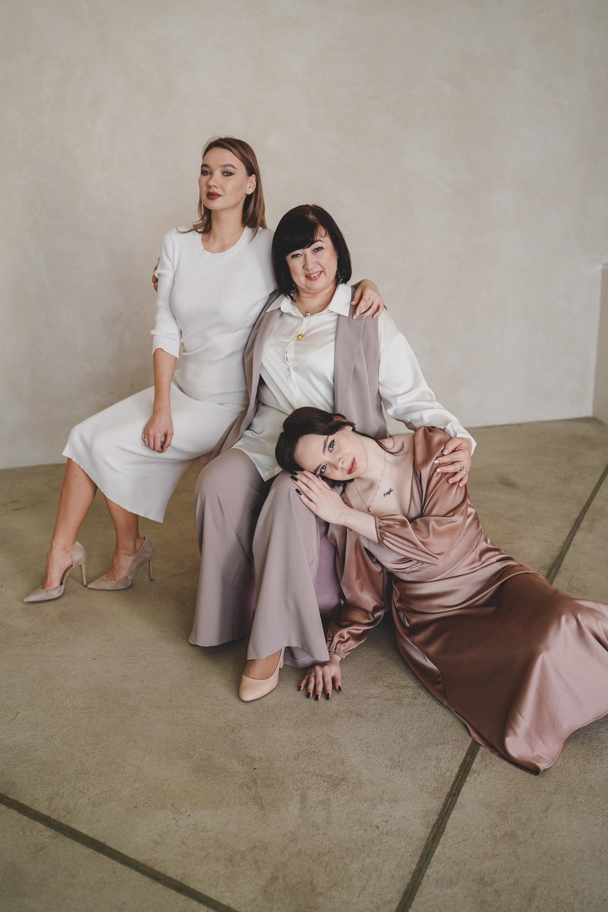 Фотосессия большой семьи в студии. Семейный и женский фотограф в Краснодаре Анастасия Приймак