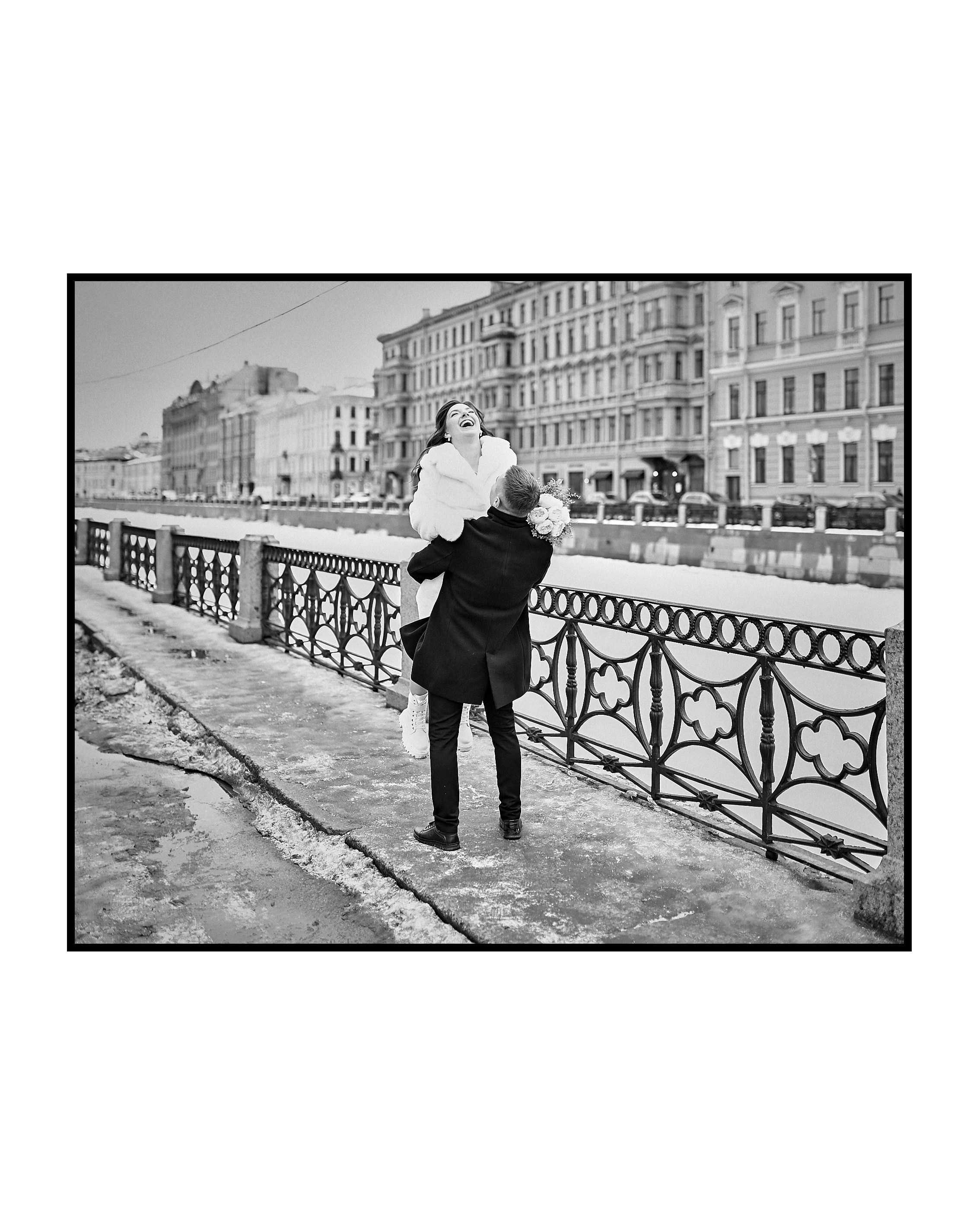 Дмитрий и Алёна | ЧБ. Свадебный фотограф в Санкт-Петербурге Славин Денис