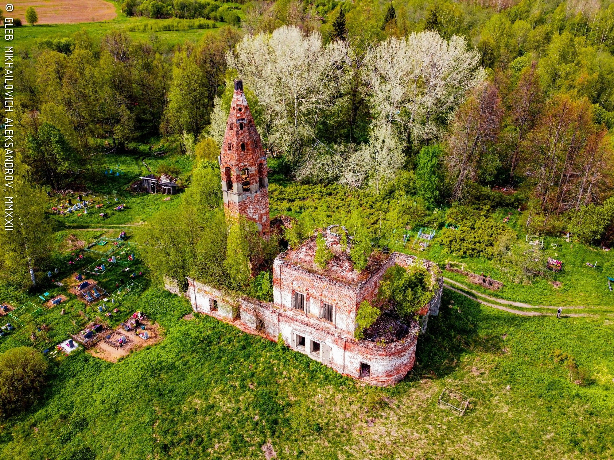 Леонтьевское. Храмовый комплекс. Церкви Михаила Архангела и Леонтия Ростовского. Зодчество