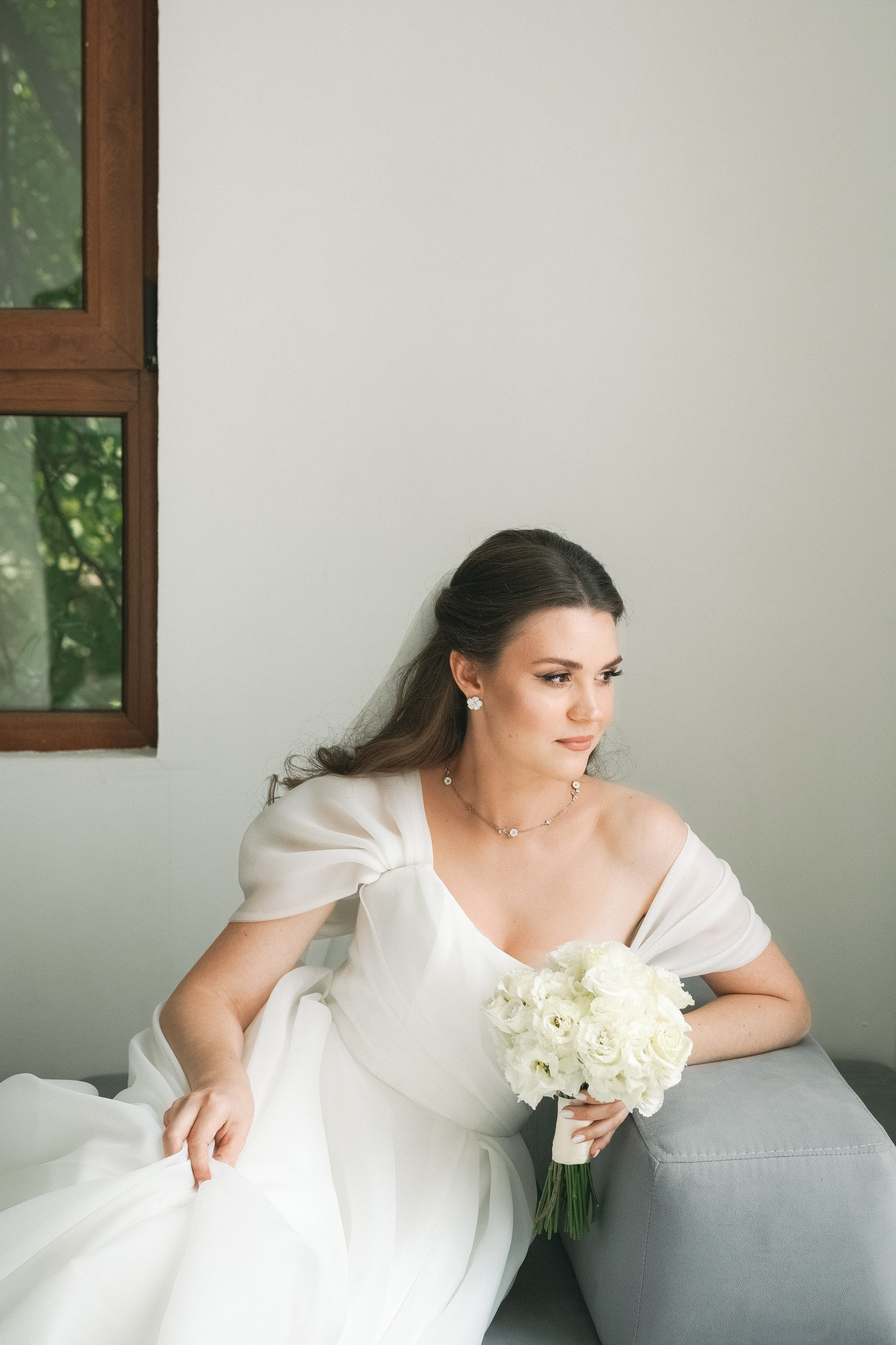 Свадебная история в студии. Свадебный и семейный фотограф Афанасьева Анна в Кисловодске