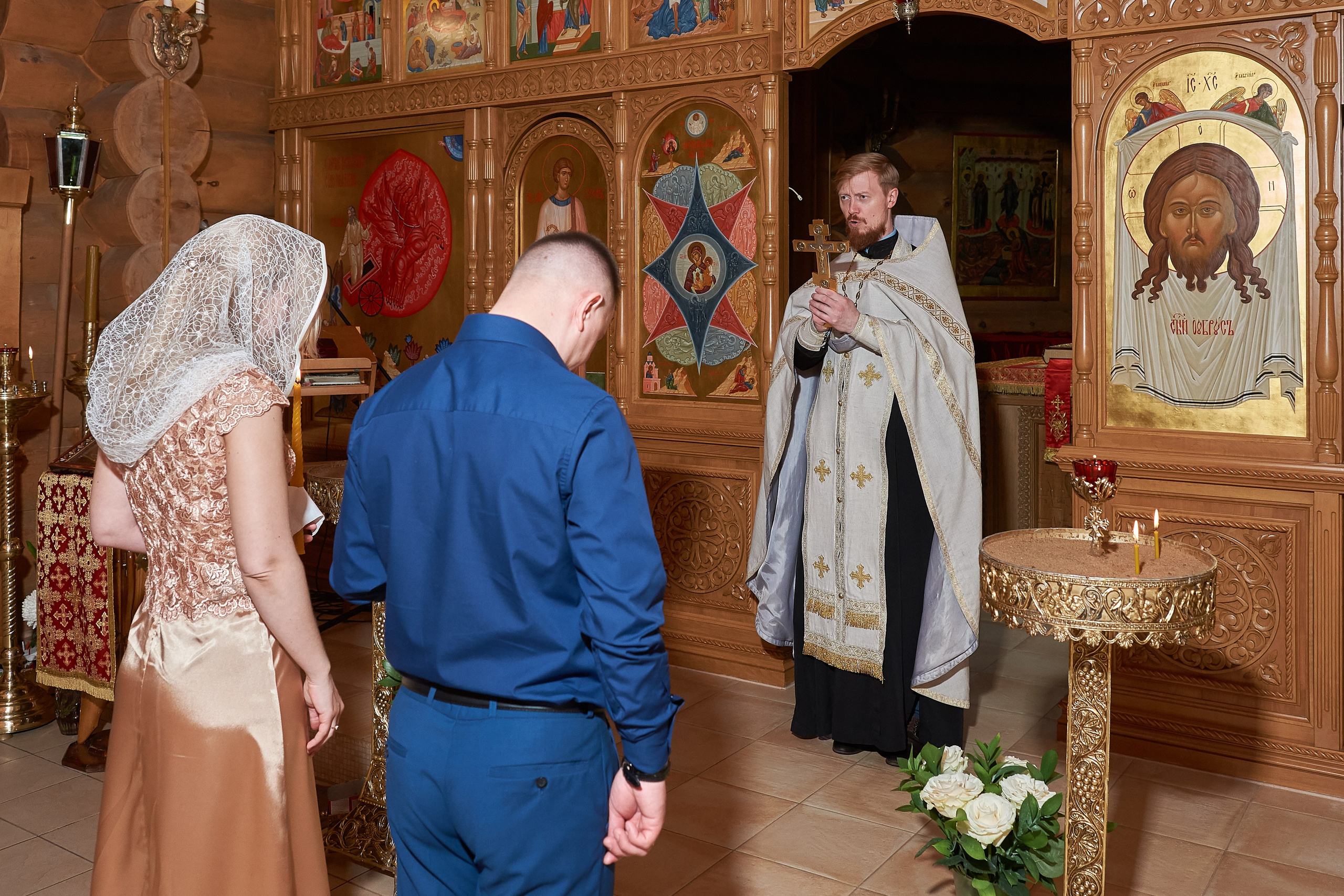 Венчание в Неопалимовской церкви. Балашиха
