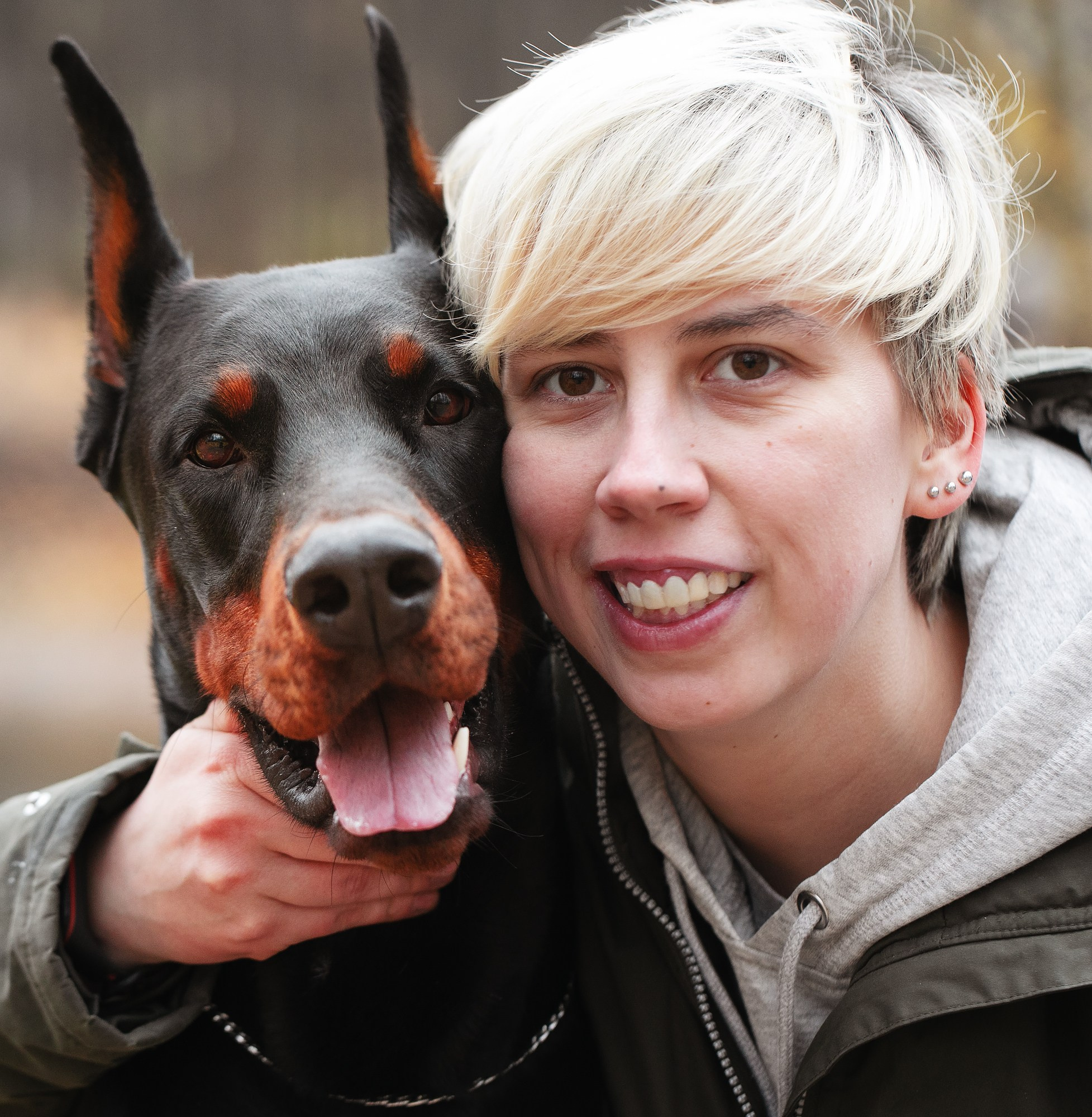 Собака и человек. Boldinova Yulia фотограф Москва