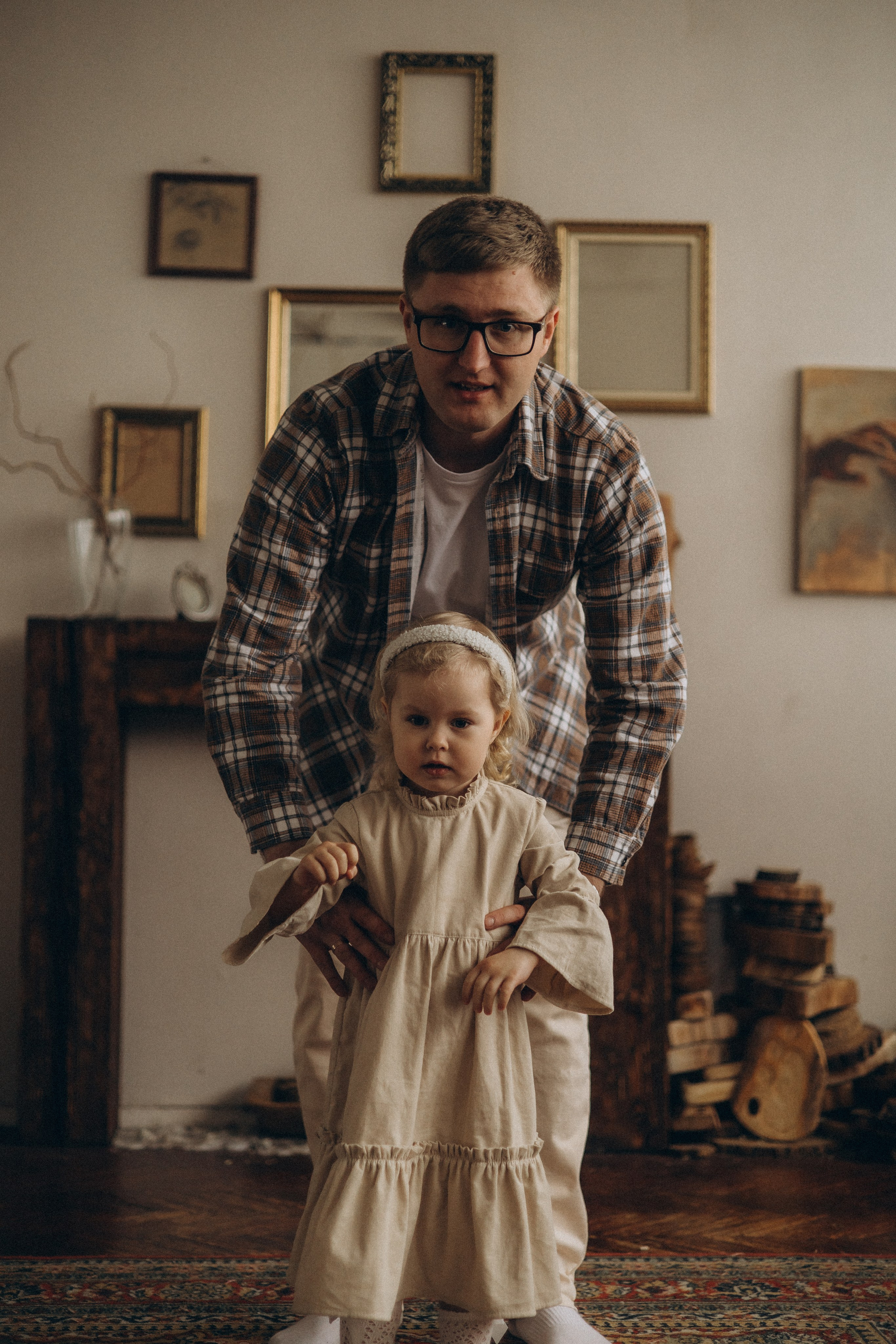 Папа и дочка. Семейный фотограф в Москве Аникина Наталья