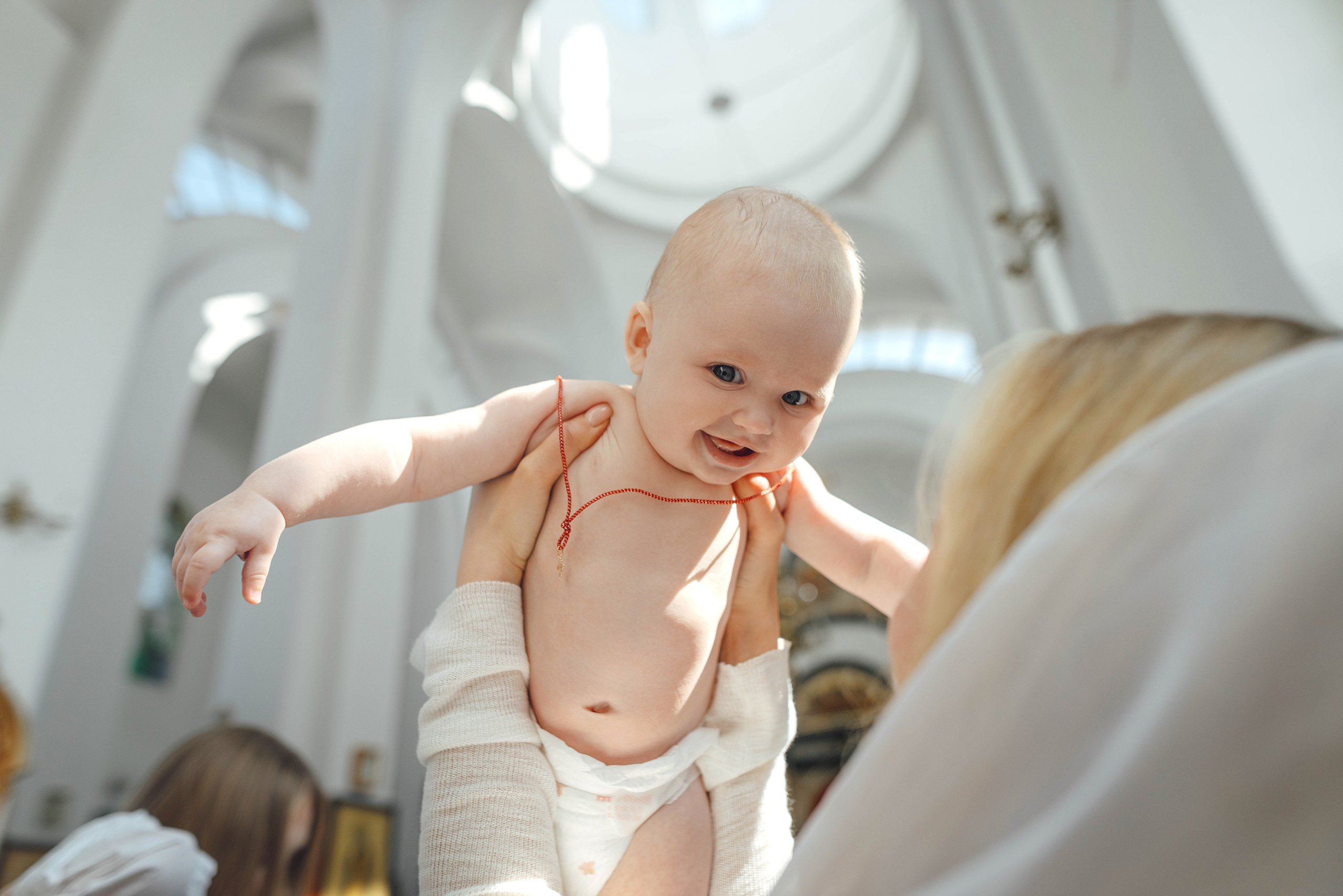 Крещение Мишель, гп. Ивенец, храм Ефросинии Полоцкой, август 2025