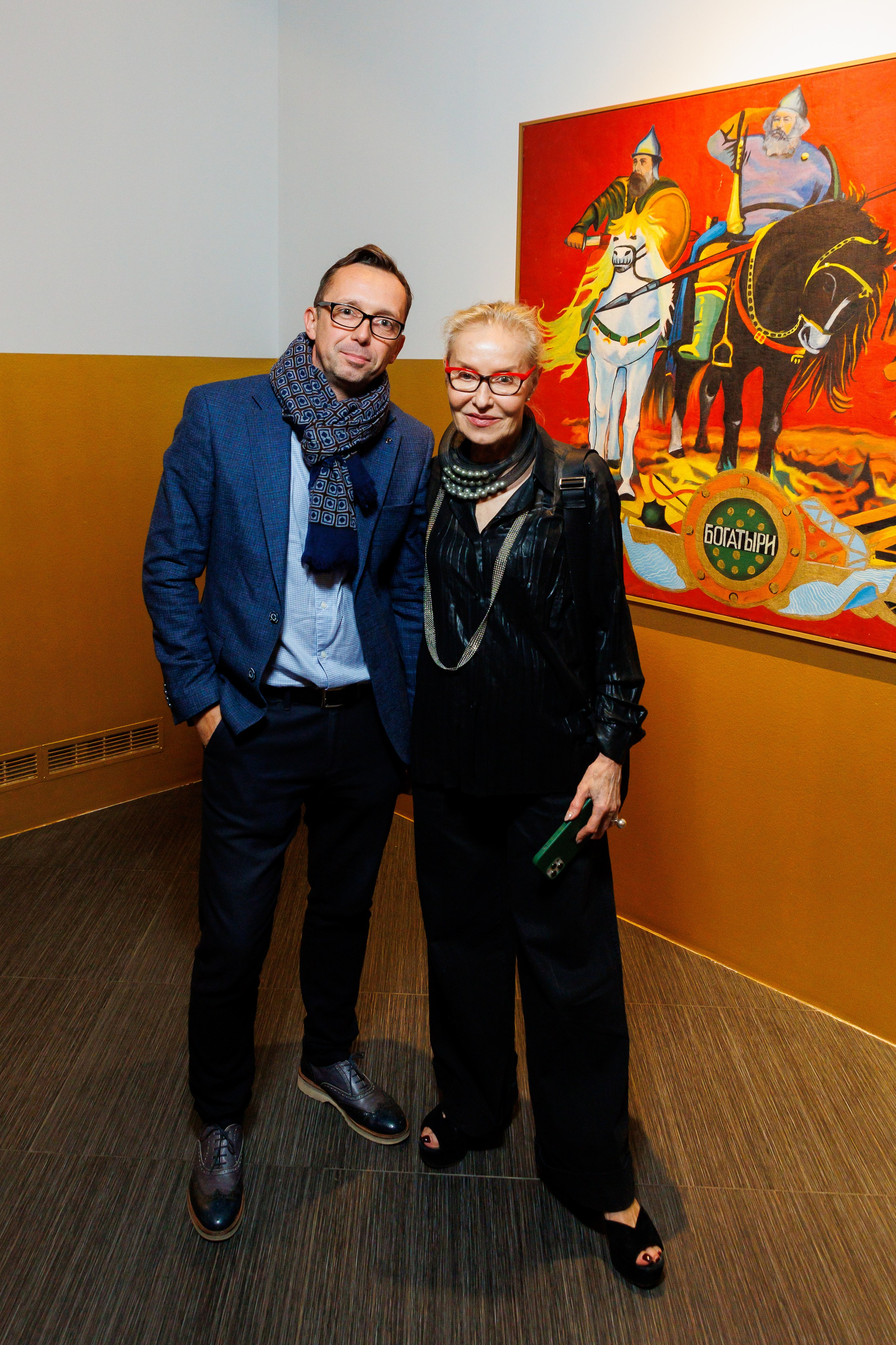 Открытите выставки Небесная География или разбор полетов Андрея Филиппова. Фотограф Иван Недорез