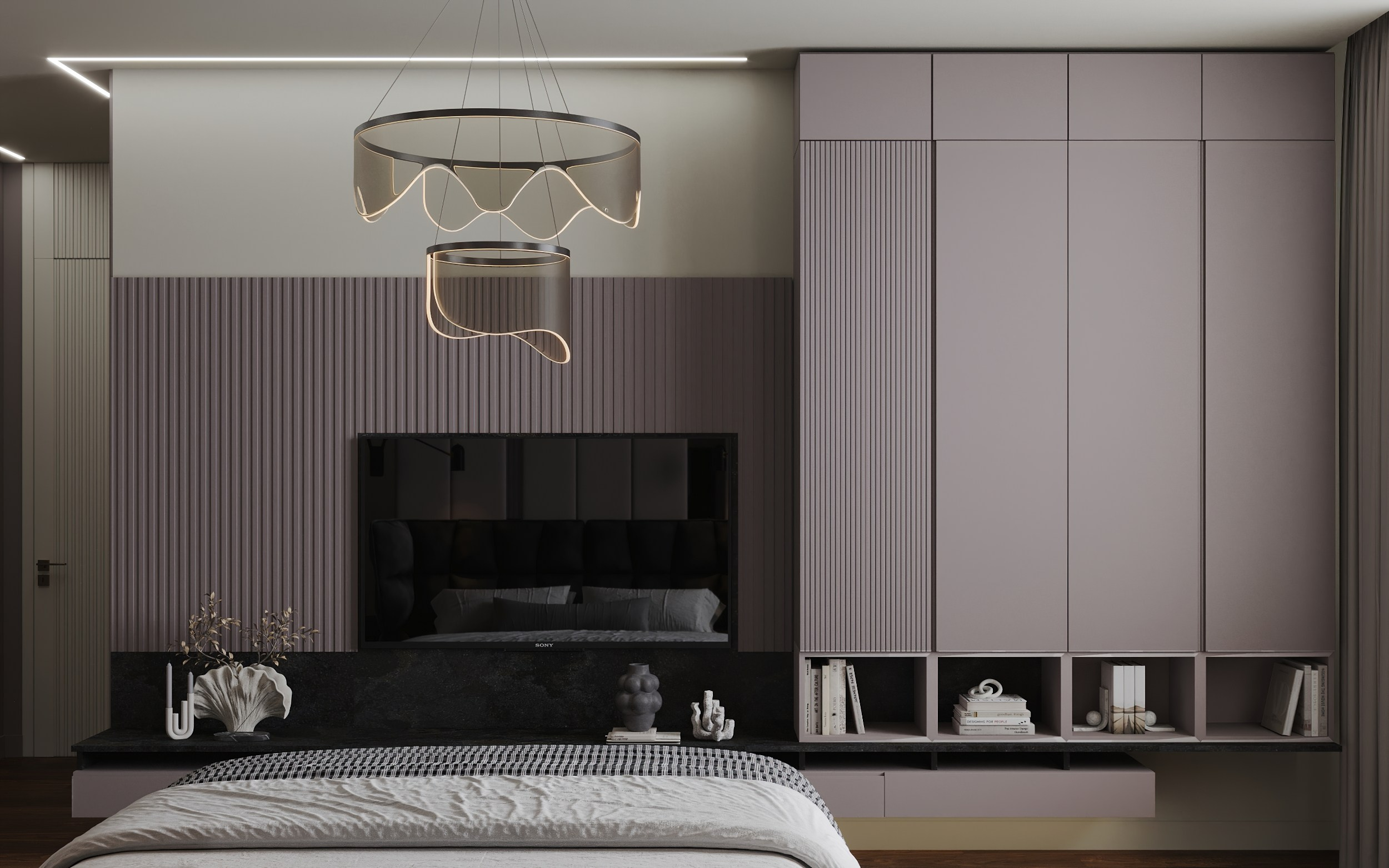 4-х комнатная квартира в Москве. Интерьерный 3Д Визуализатор Маргарита Оберемко