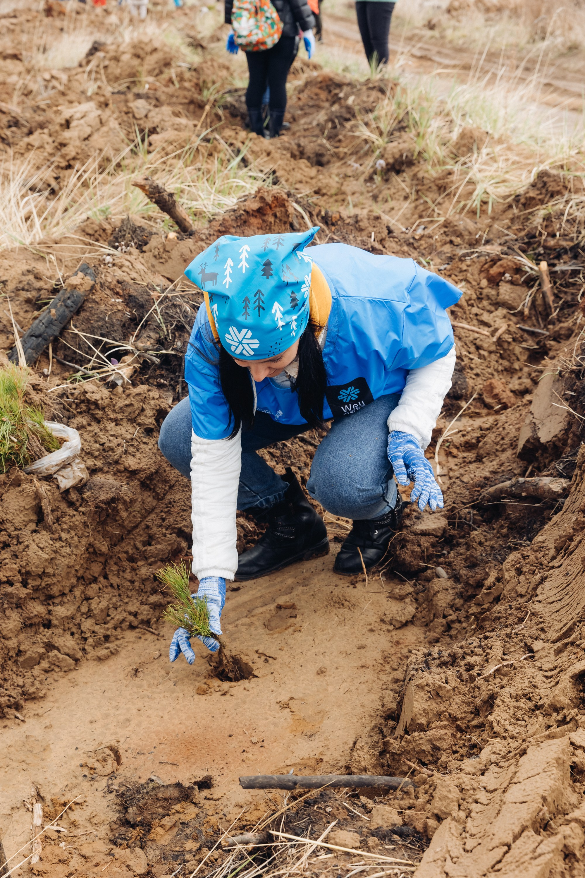 Siberian wellness. Ежегодная акция по посадке деревьев. Свадебный и семейный фотограф в Улан-Удэ