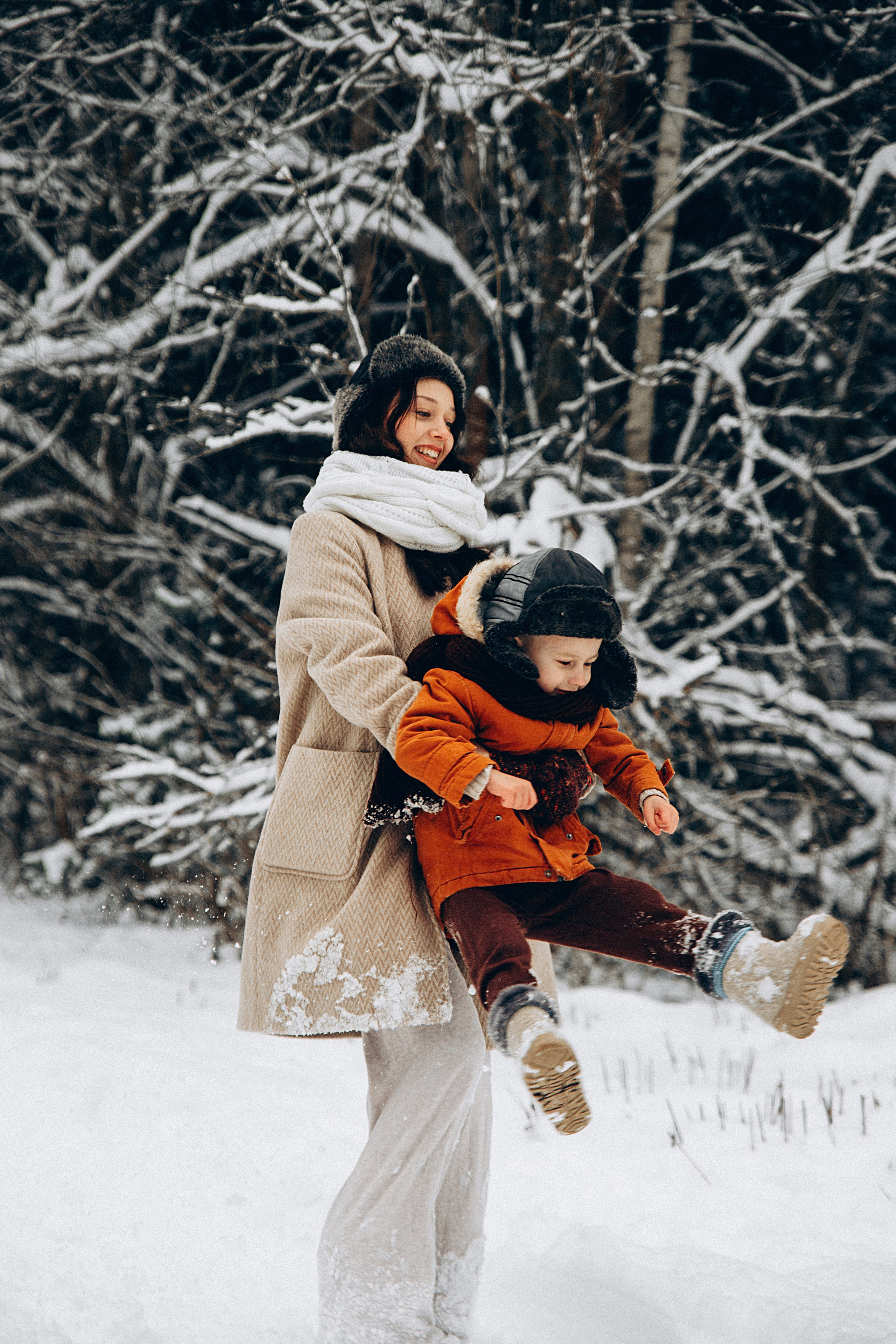 Зимние радости. Репортажный и детский фотограф в Минске