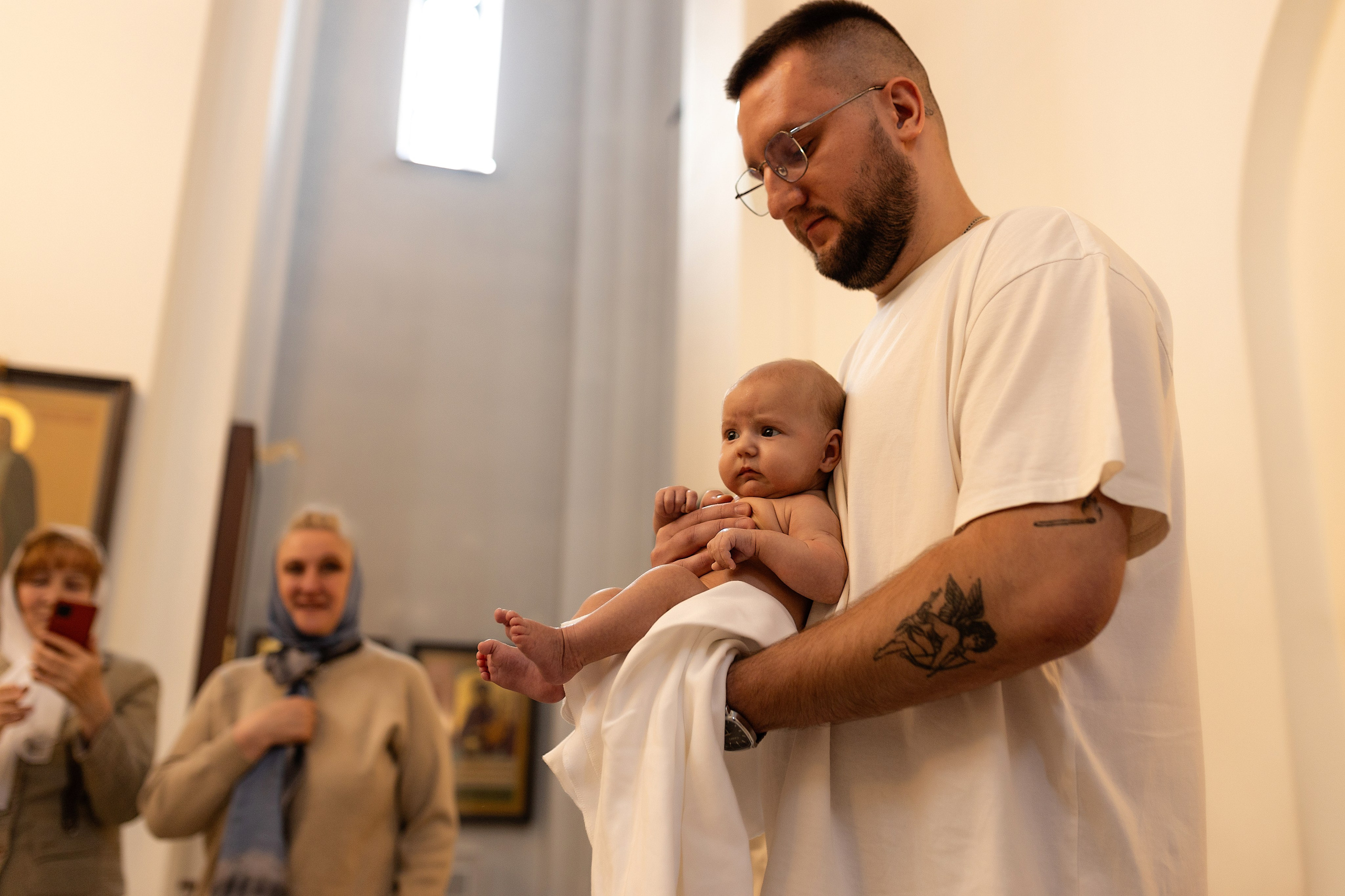 Таинство крещения Алисы. Фотограф в Железнодорожном и Балашихе