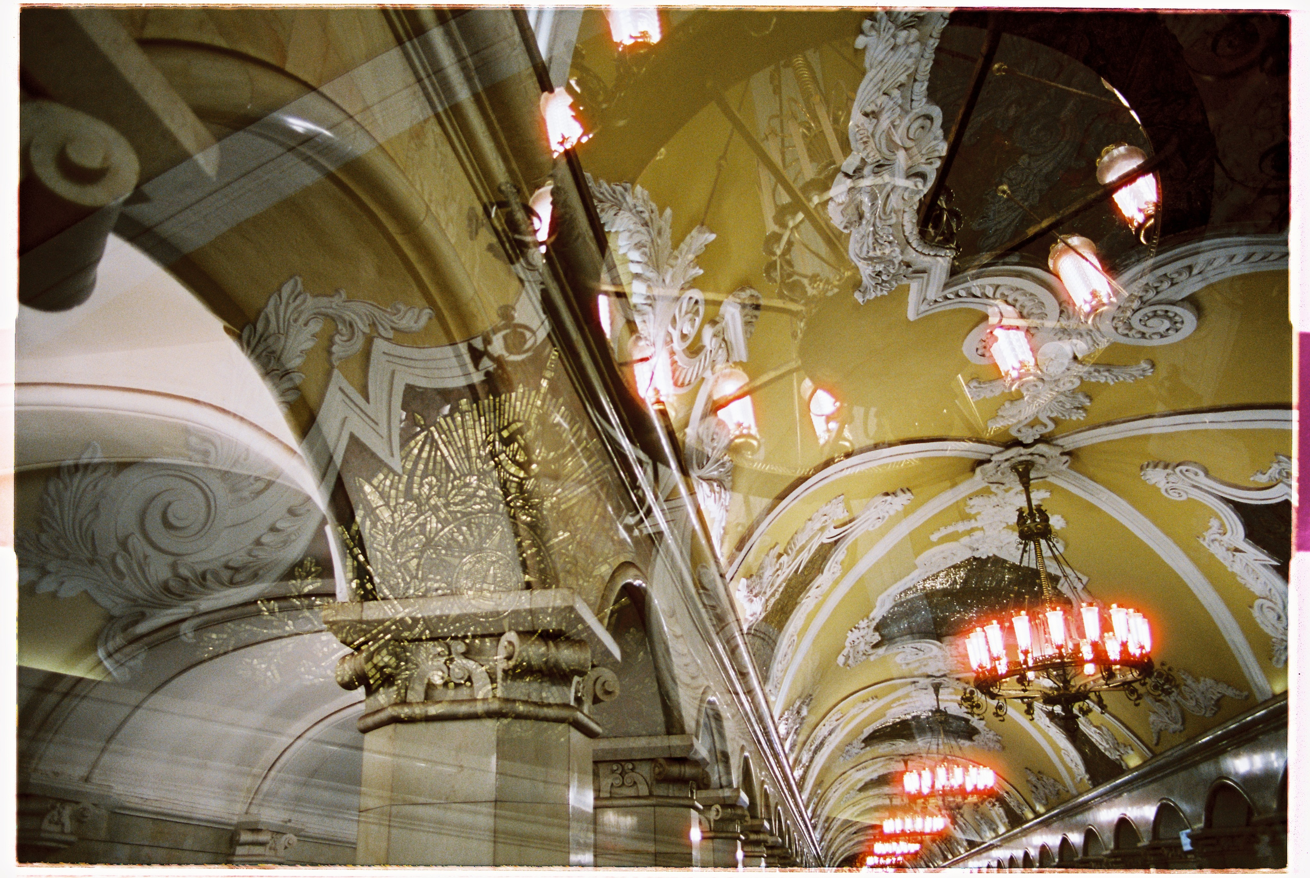 Moscow metro. Tatiana Darina — film photographer in St. Petersburg