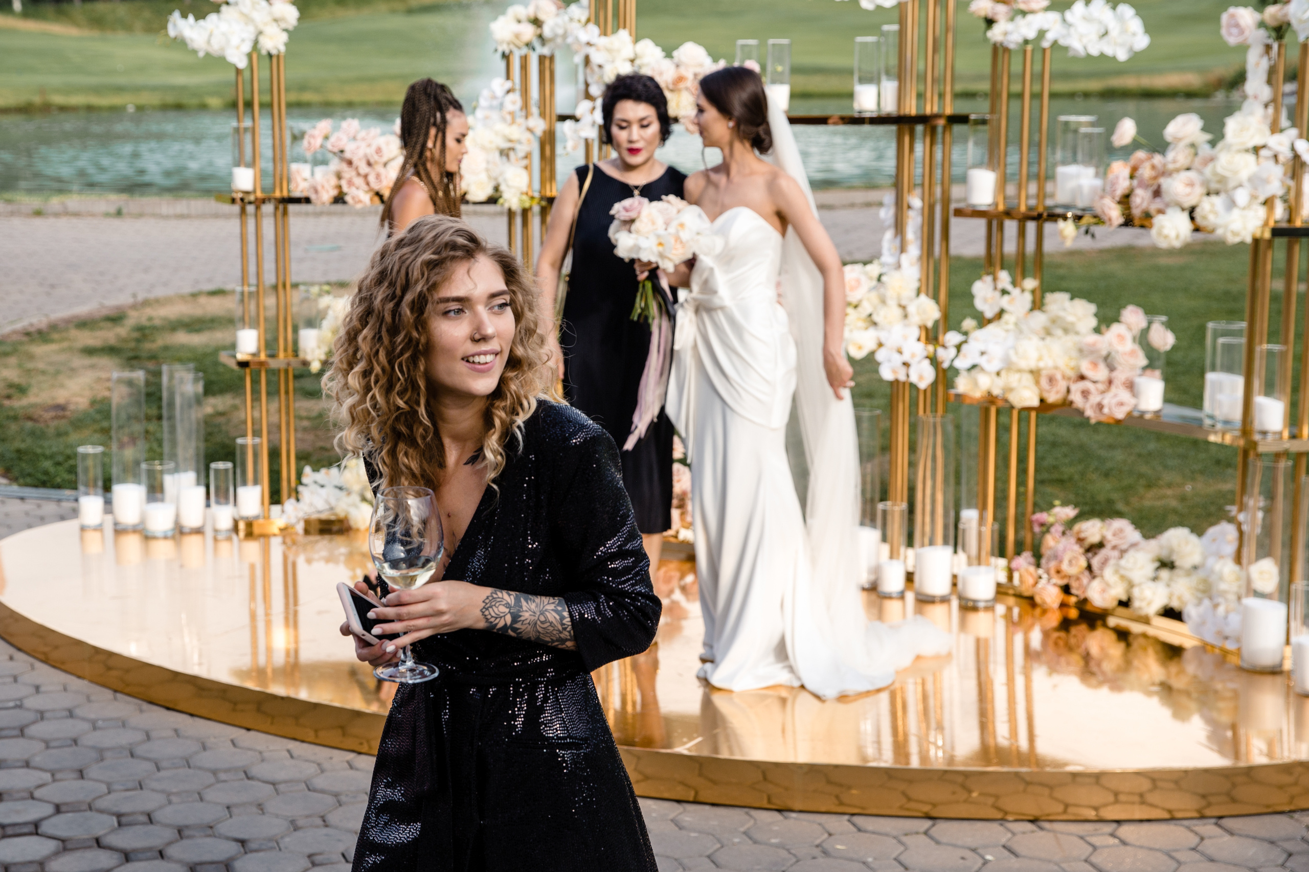 Свадьба в гольф-клубе Жайляу. Свадебный фотограф в Алматы Николай Киреев