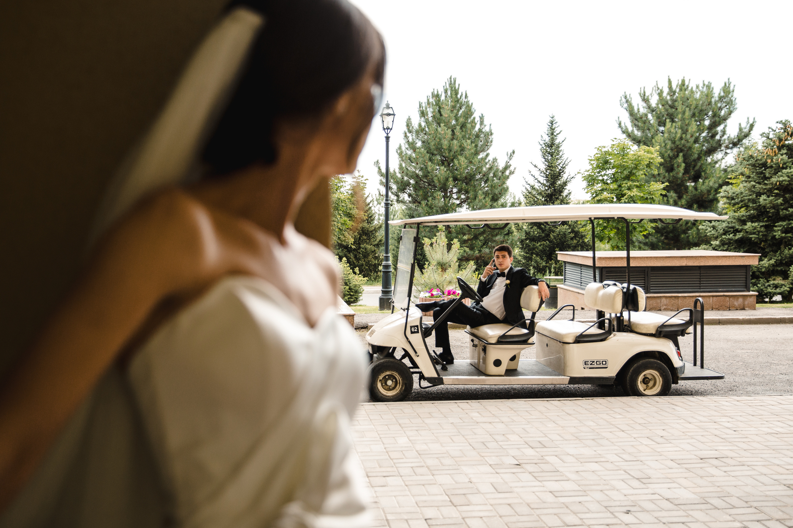 Свадьба в гольф-клубе Жайляу. Свадебный фотограф в Алматы Николай Киреев