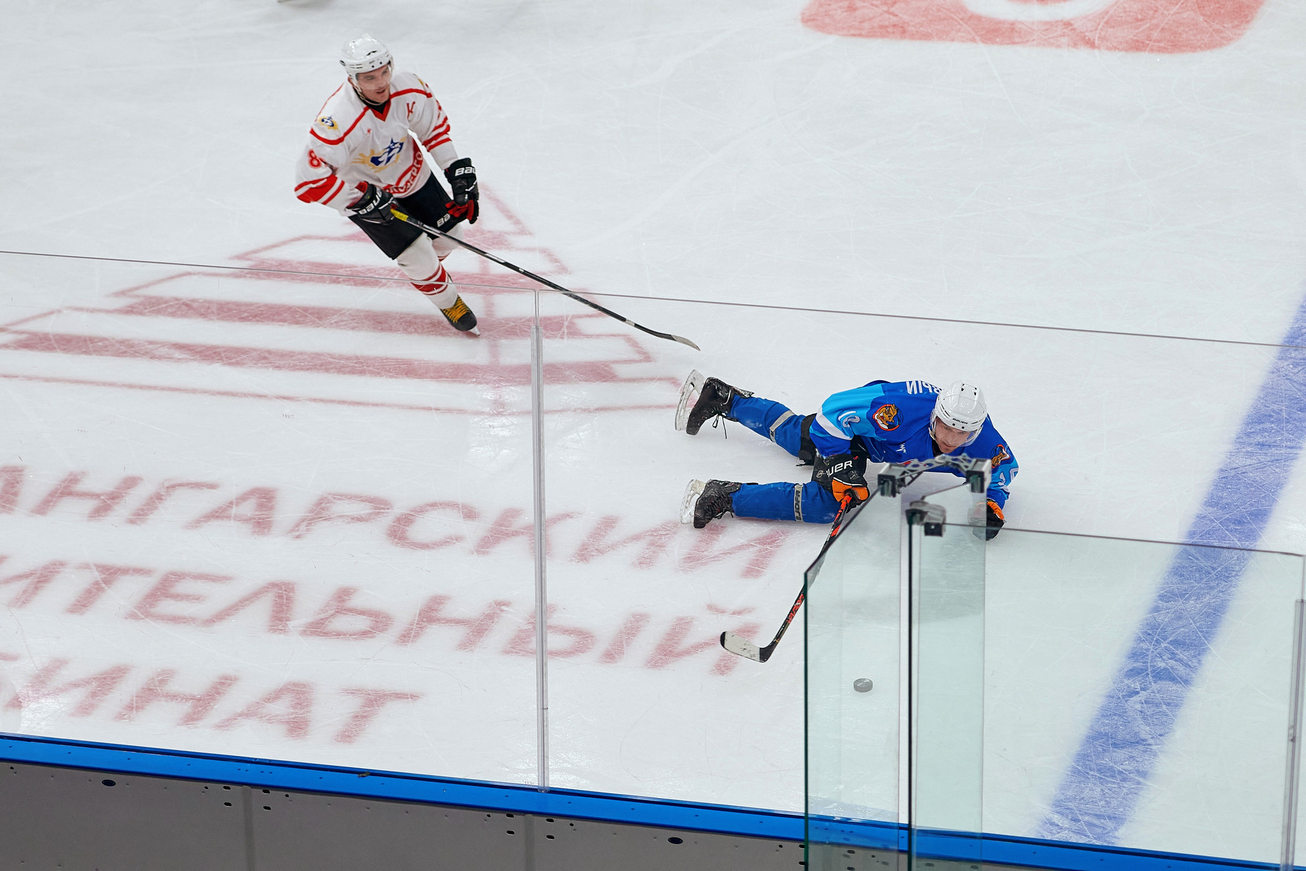 Портфолио репортажной фотосъёмки: Кристалл арена — Хоккей — РусГидро. Фотограф Яковлев Роман — Красноярск