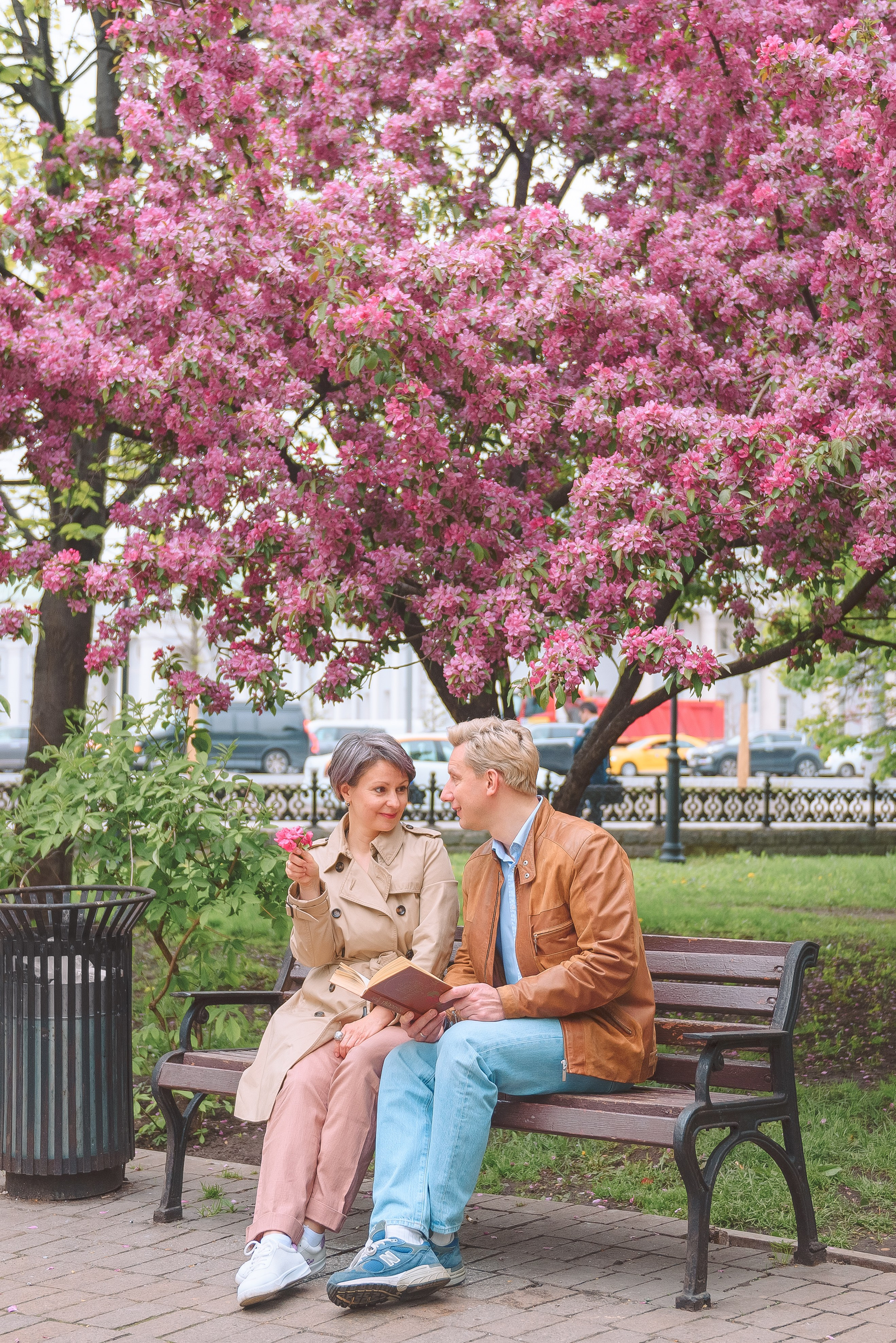 Весенняя прогулка Виктора и Наталии. Свадебный и семейный фотограф в Москве Юлия Винник