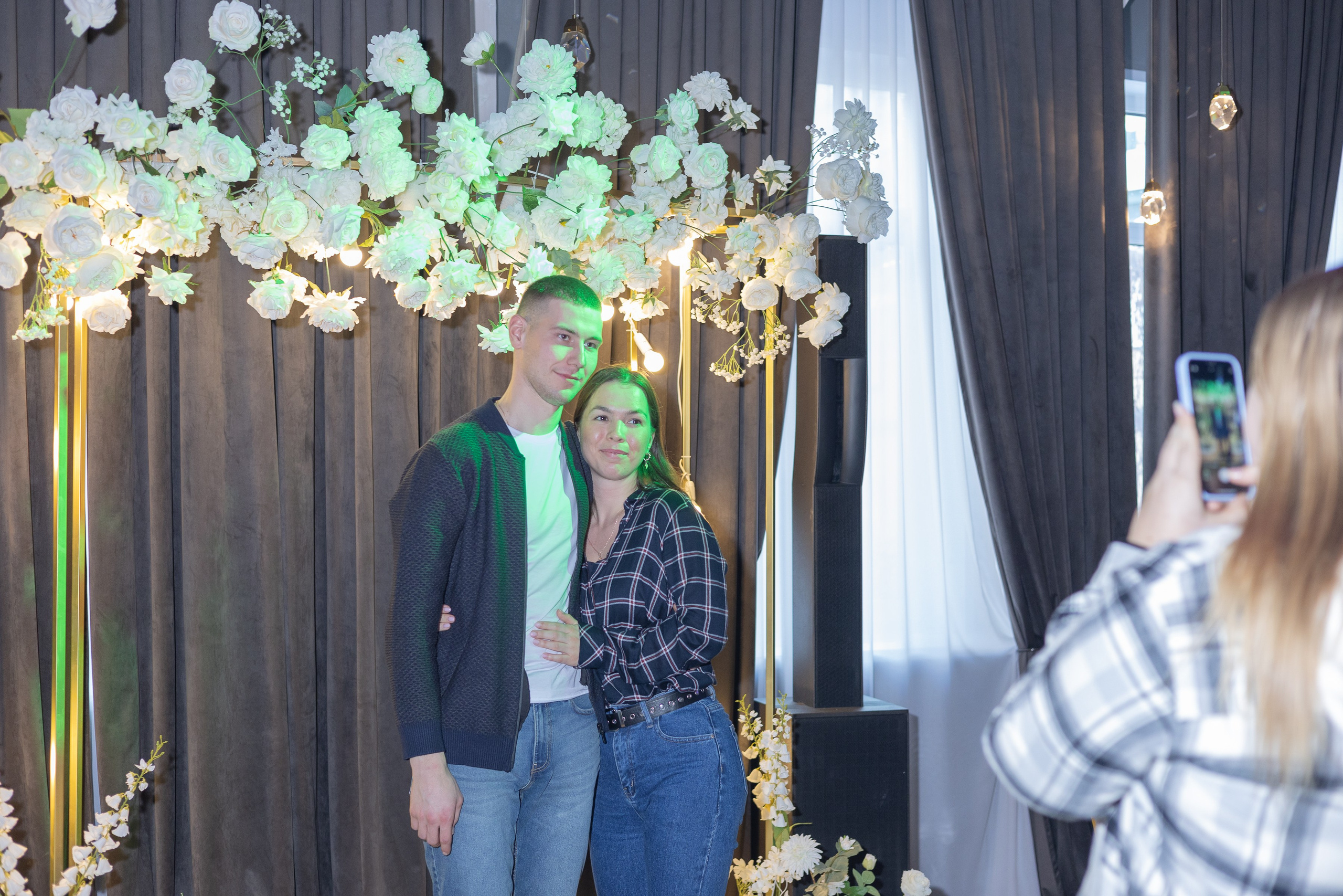 Свадебное чаепитие для молодоженов