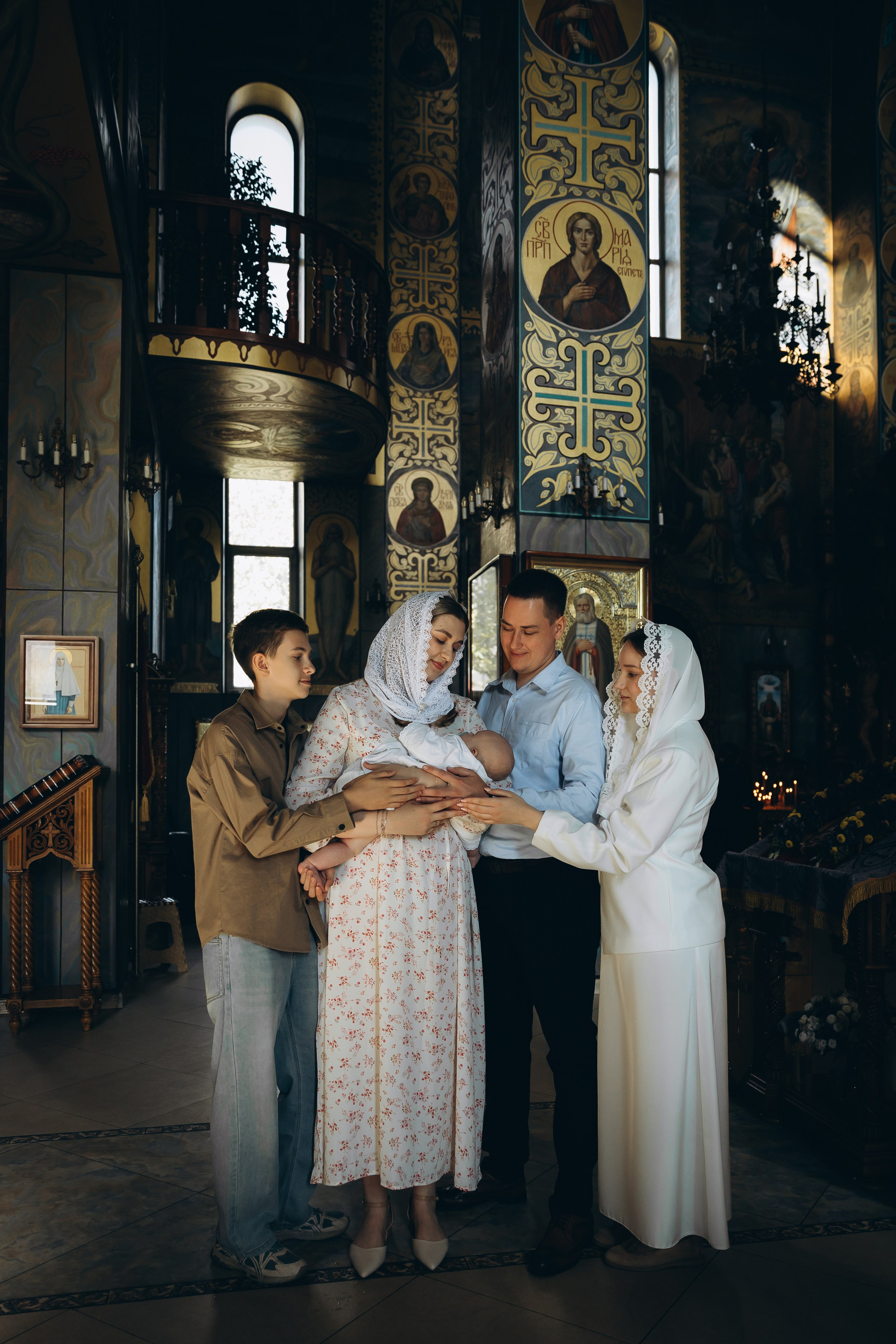 Таинство Крещения Ильи. Фотограф в Краснодаре Алла Потоцкая