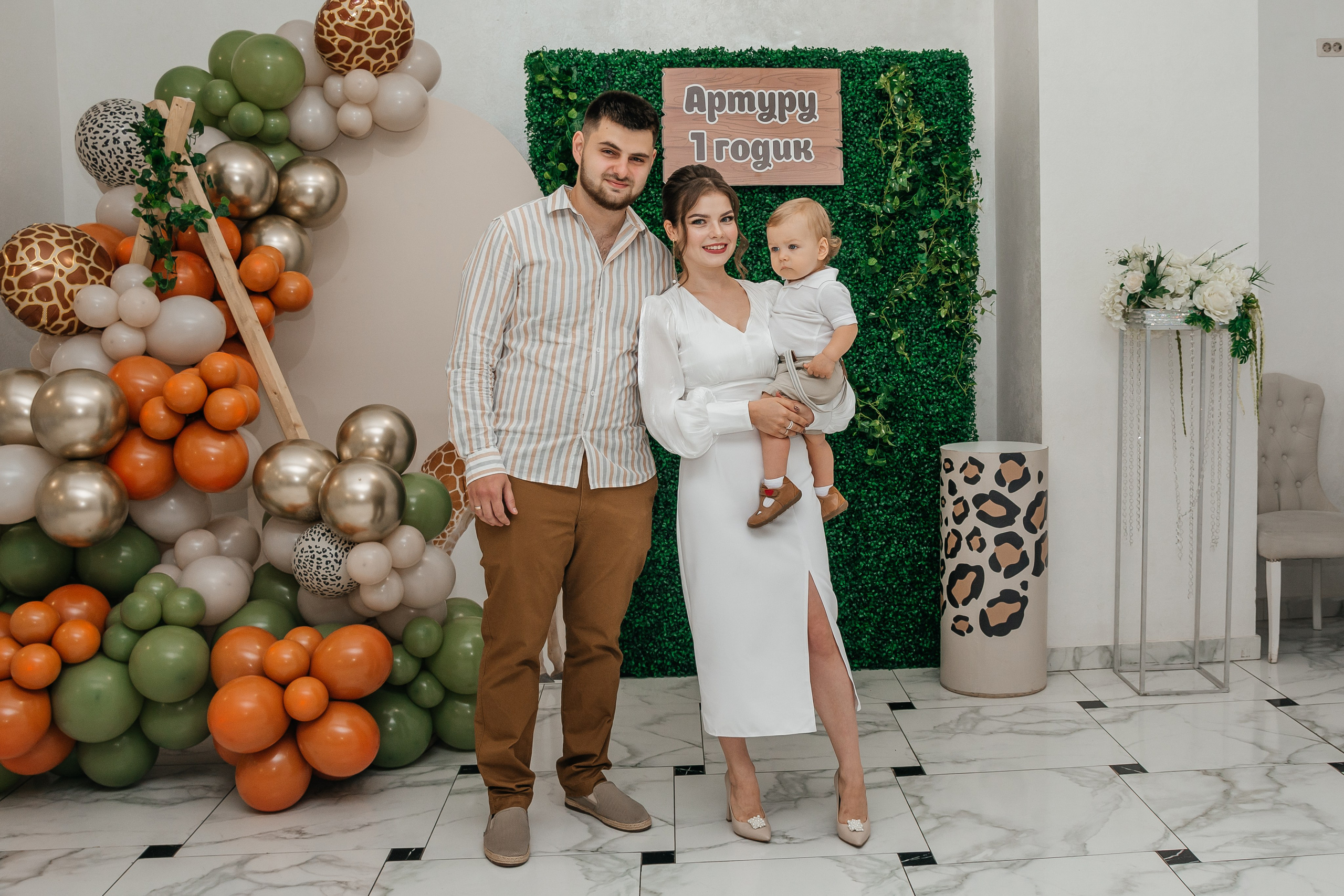 Съемка годика Артуру. Семейный и детский фотограф Кущ Наташа