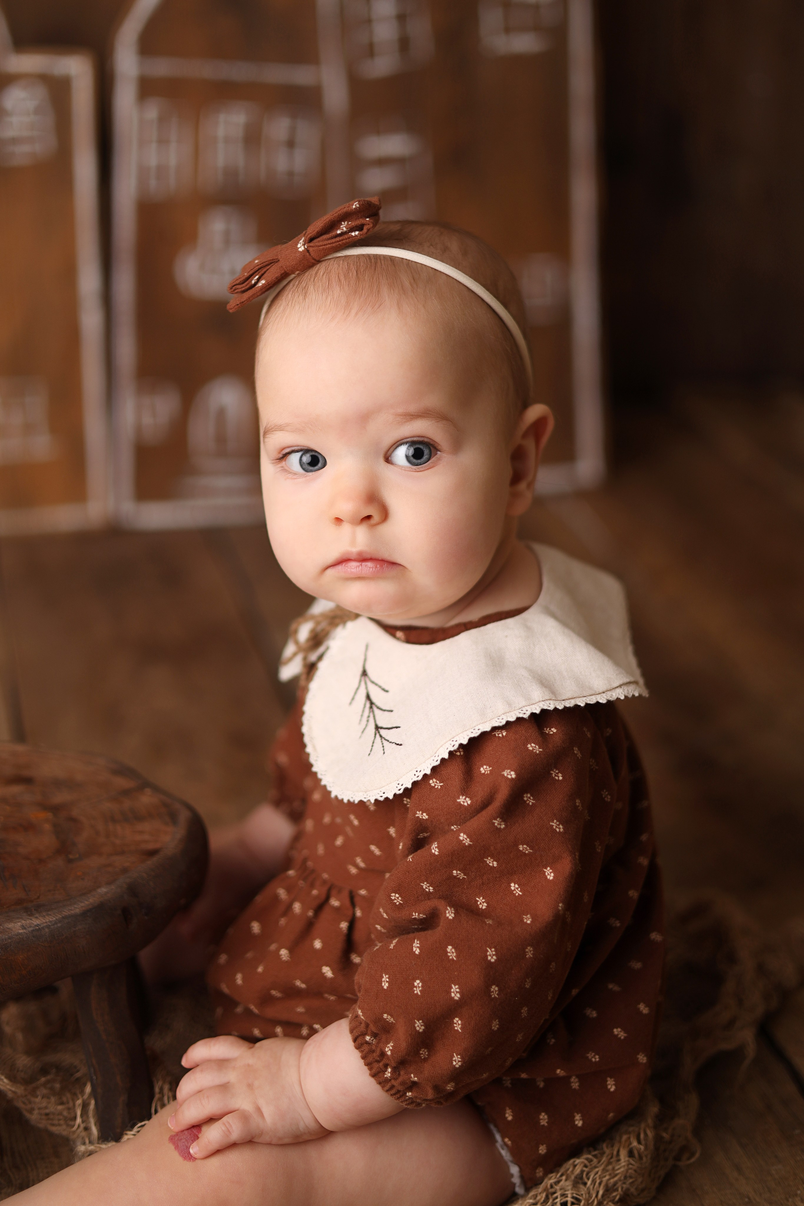 Маше 1 годик. Фотограф новорожденных Москва. Ньюборн фотограф Москва